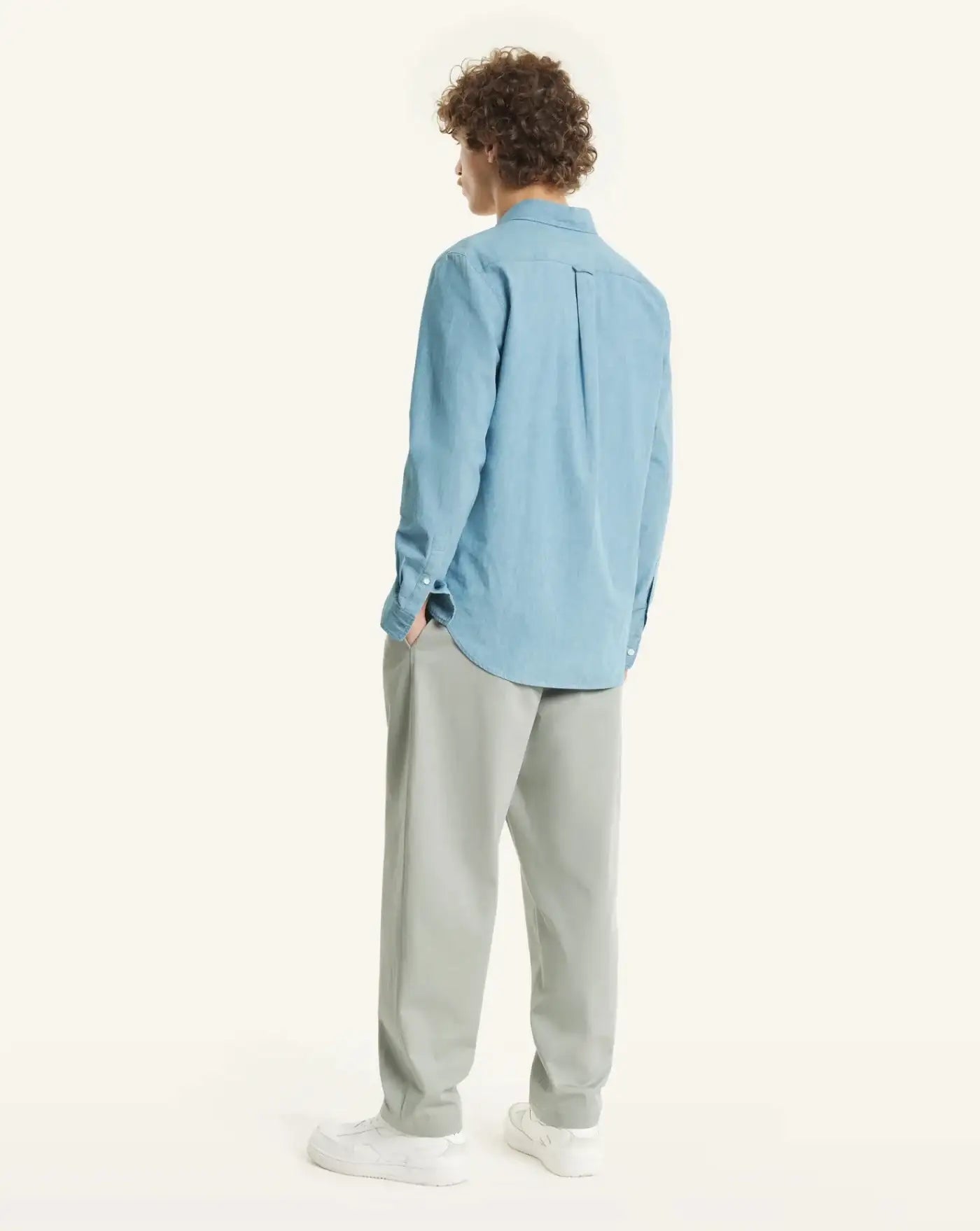 Camisa Maison Kitsune Rrofile Fox QM00412WC5006 0434 MAISON KITSUNE
