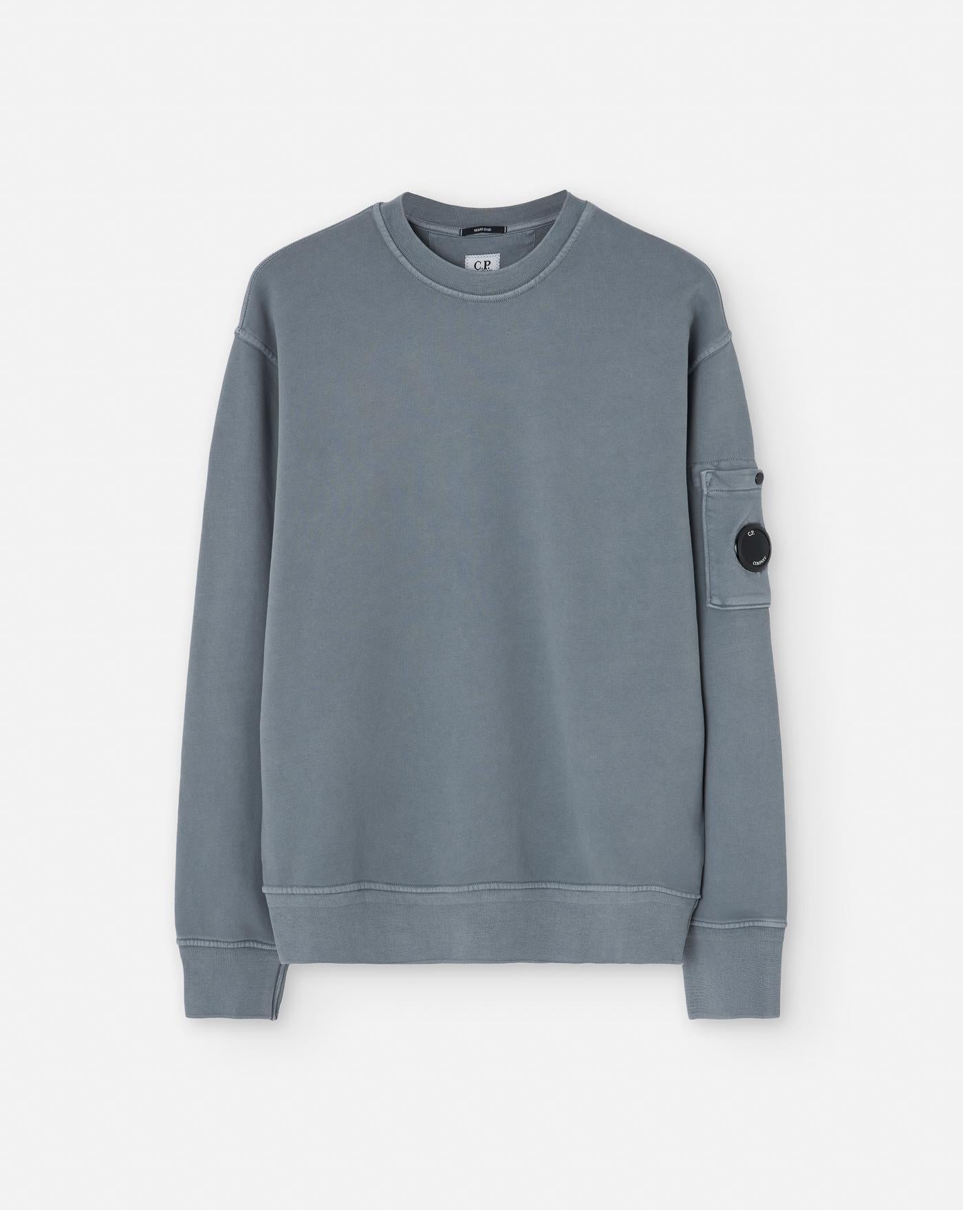 Sudadera C.P. Company Cotton Diagonal Fleece 18CMSS098A110044R 872 C.P. COMPANY