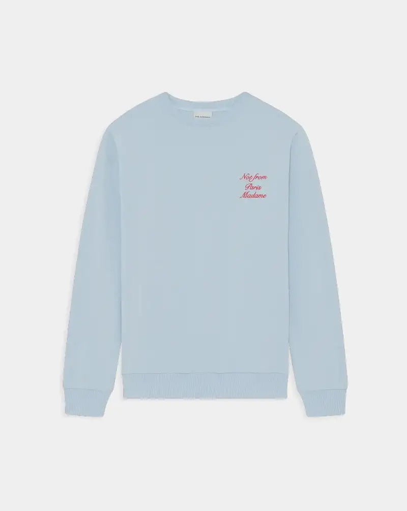 Sudadera Drole de Monsieur Slogan Calligraphy K-SW157 CO127LBE DROLE DE MONSIEUR