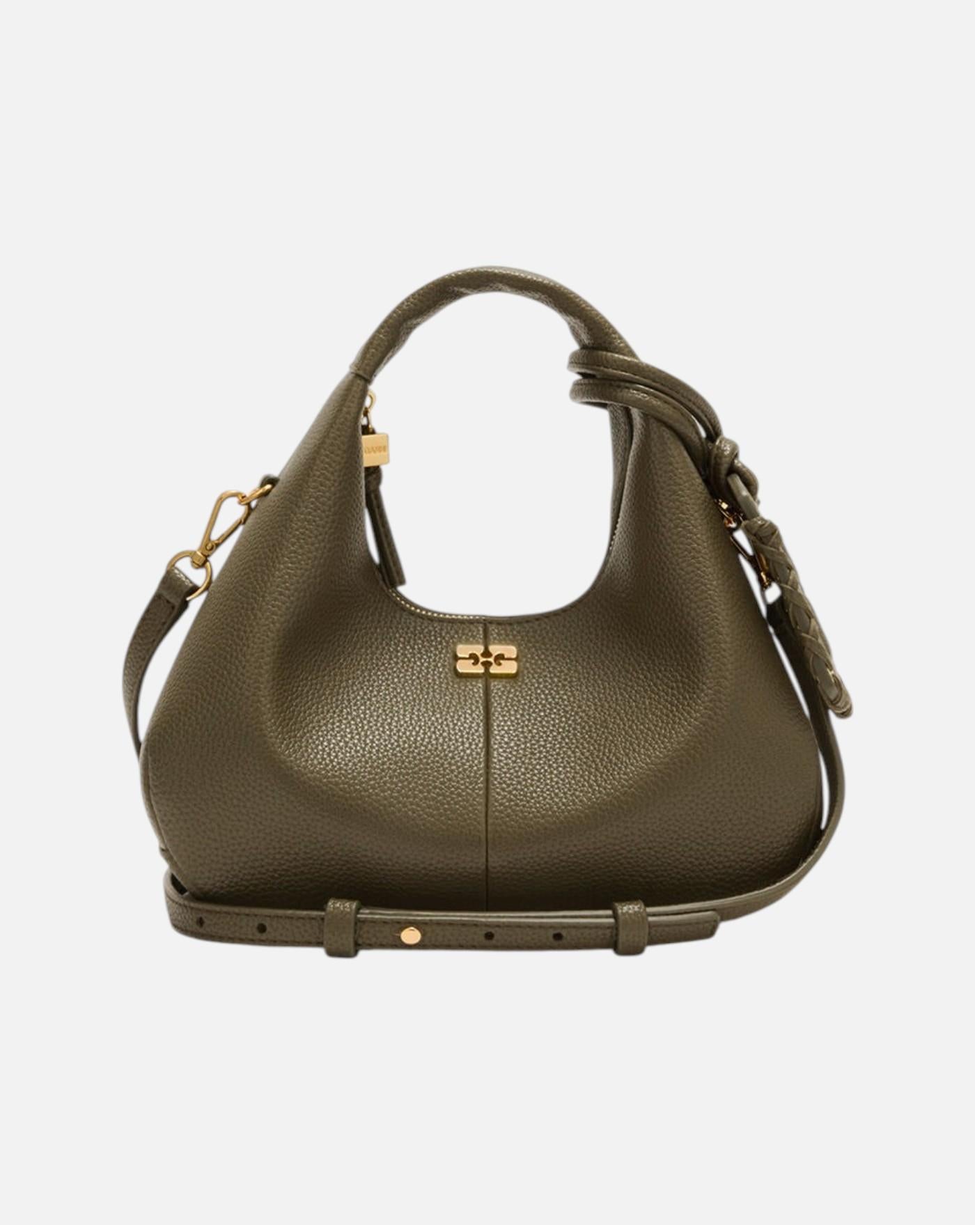Bolso Ganni Hobo Mini Grained<BR/> C1040003 838 GANNI
