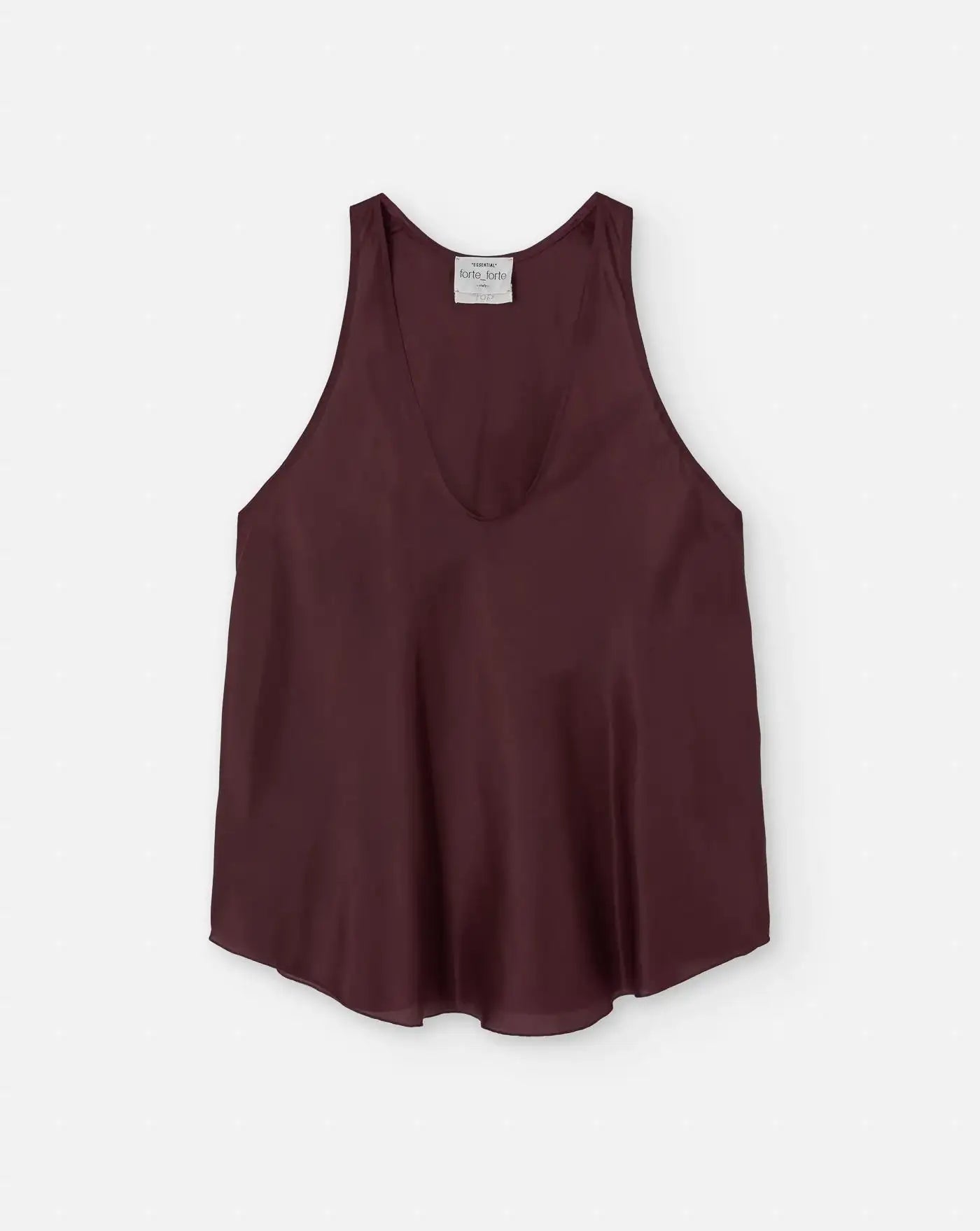 Top Forte Forte Habotai 9929 BLACK ORCHID FORTE FORTE