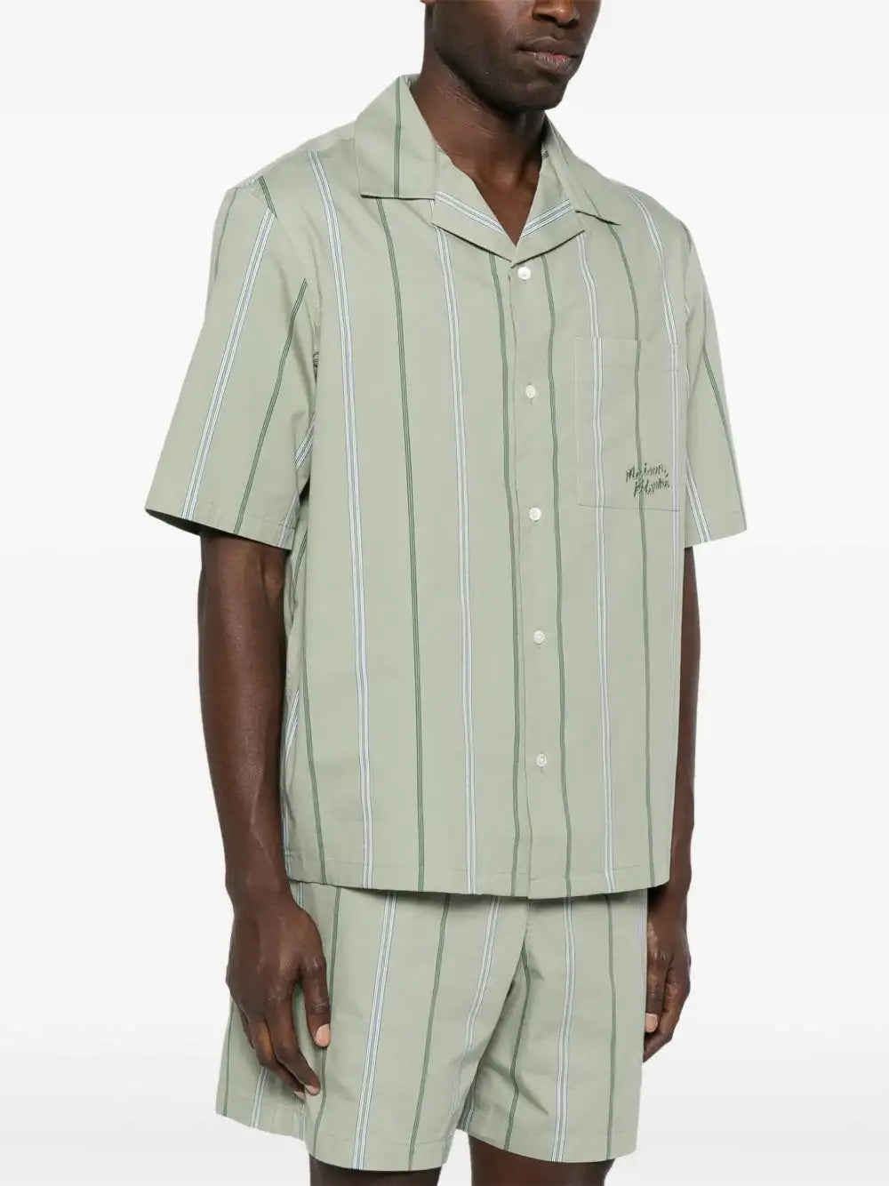 Camisa Maison Kitsuné Resort OM00421WC5029 0078 MAISON KITSUNE
