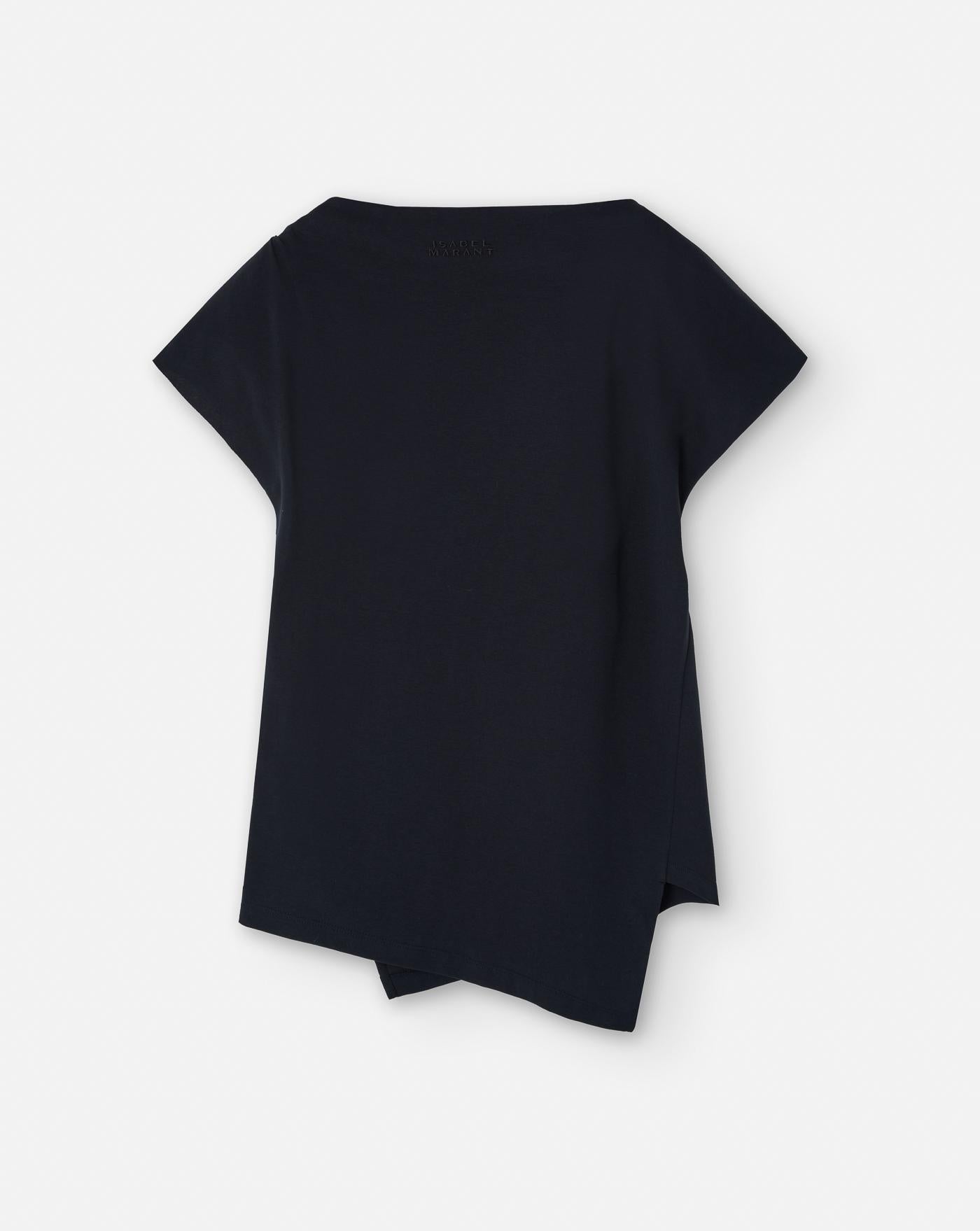 Camiseta Isabel Marant Sebani TS0097FAA1N41I 01BK ISABEL MARANT