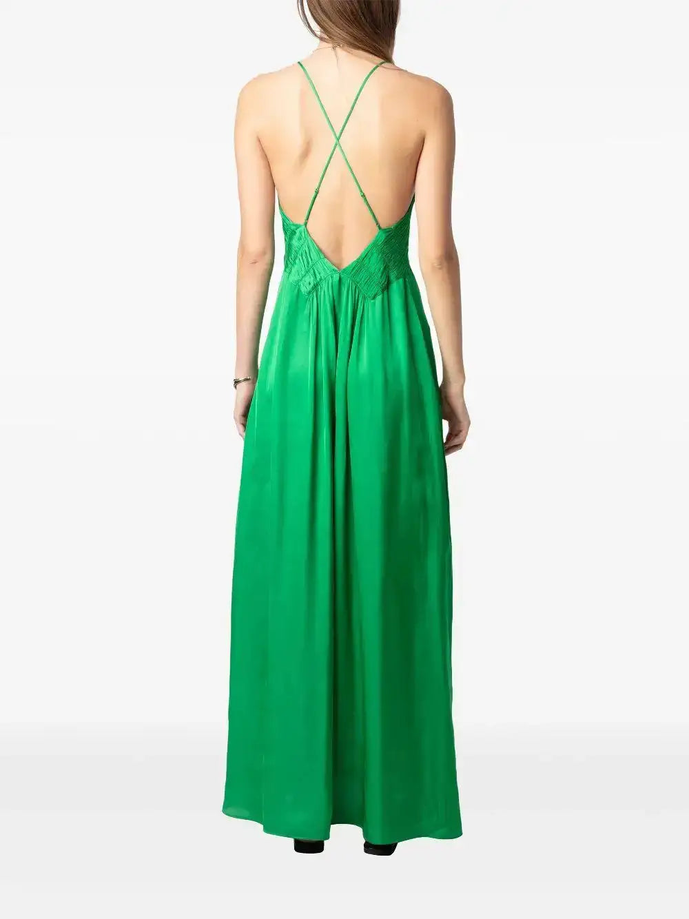 Vestido Zadig & Voltaire Rayonne Satin WWDR01076 GAZON 331 ZADIG & VOLTAIRE