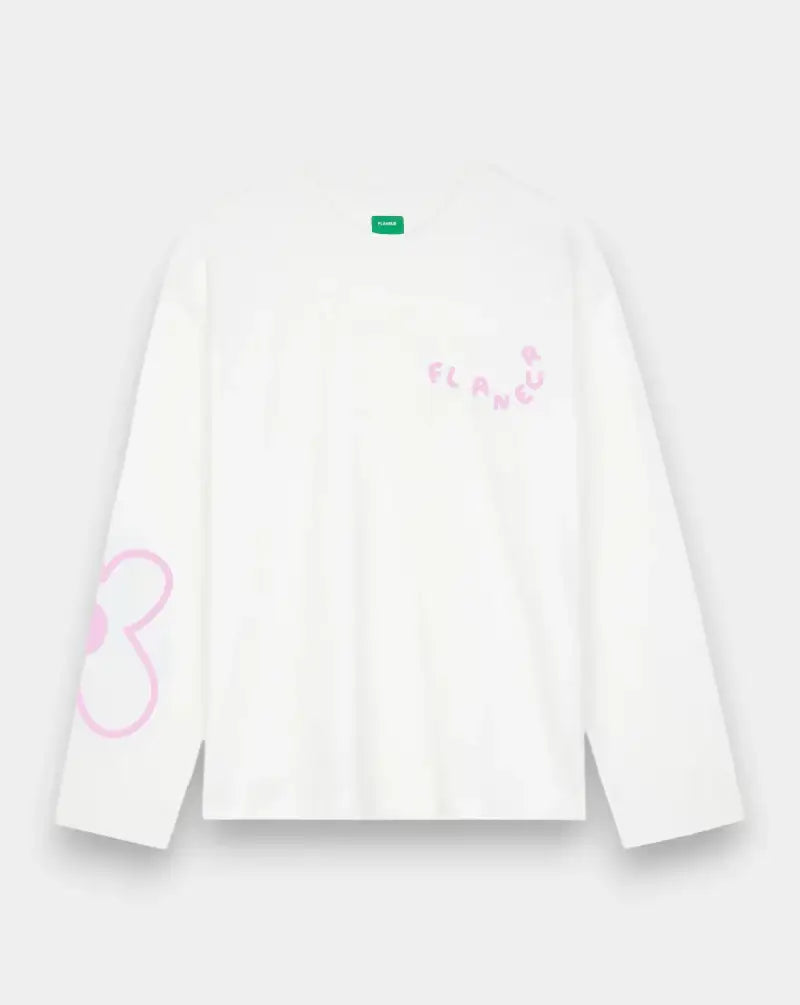 Camiseta Flaneur Blossom Long Sleeve FTSH176 051 FLANEUR