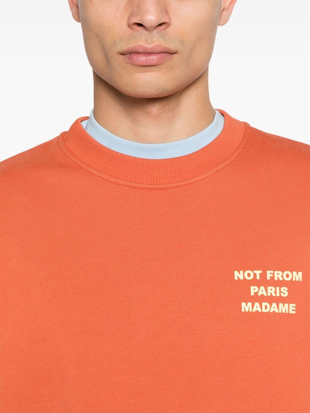 Sudadera Drole de Monsieur Le Sweatshirt Slogan SW149 CO127 RT DROLE DE MONSIEUR