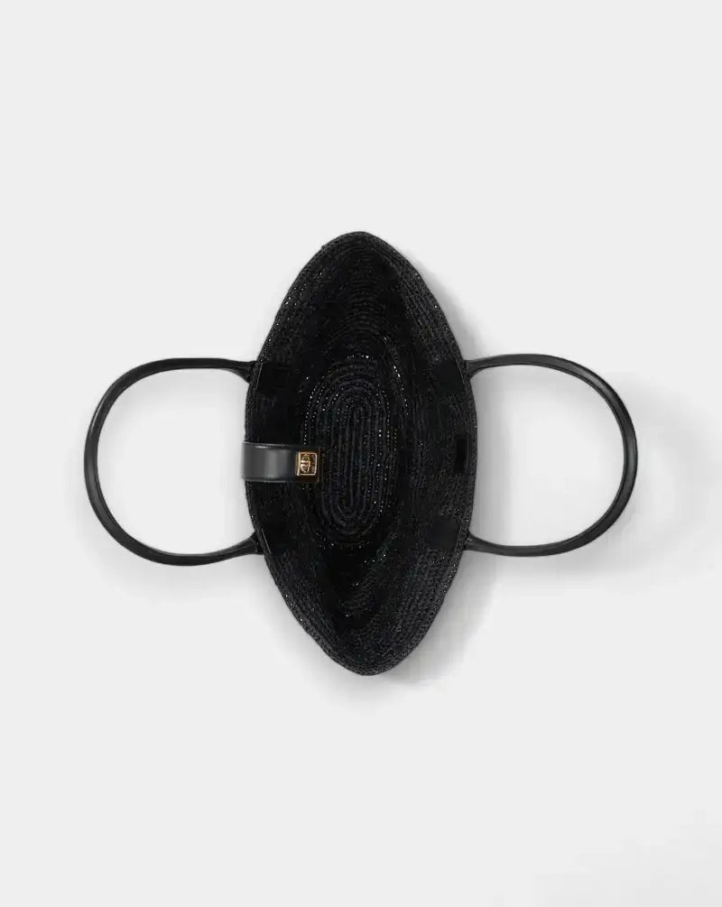 Bolso Anine Bing Lou Tote Monogram A1311223 BLACK ANINE BING