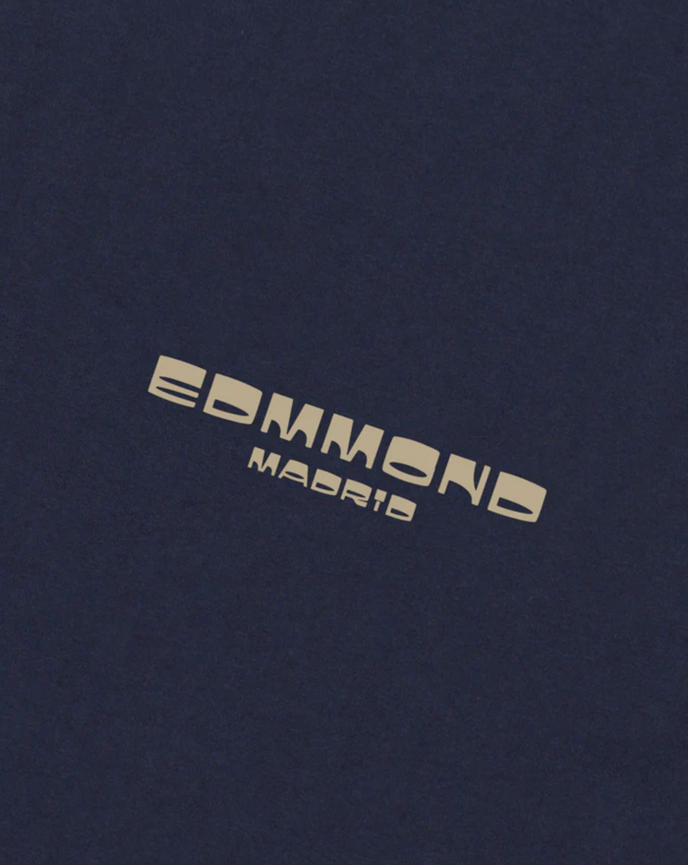 Camiseta Edmmond Melomaniac MELOMANIAC PLAIN NAVYNAVY EDMMOND
