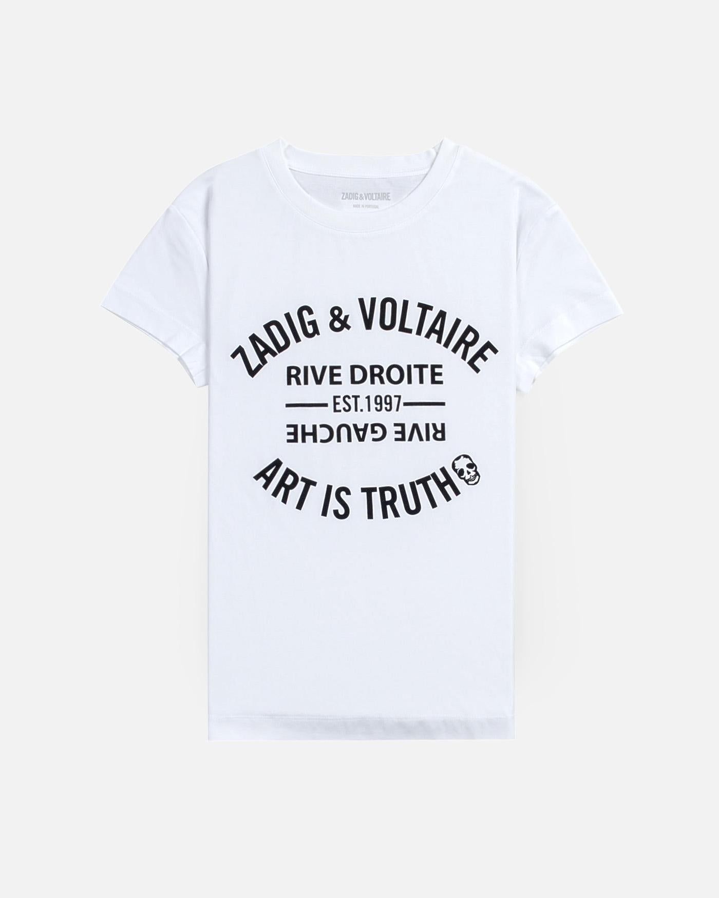 Camiseta Zadig&Voltaire walk blason JWTS02769 WHITE 107 ZADIG & VOLTAIRE