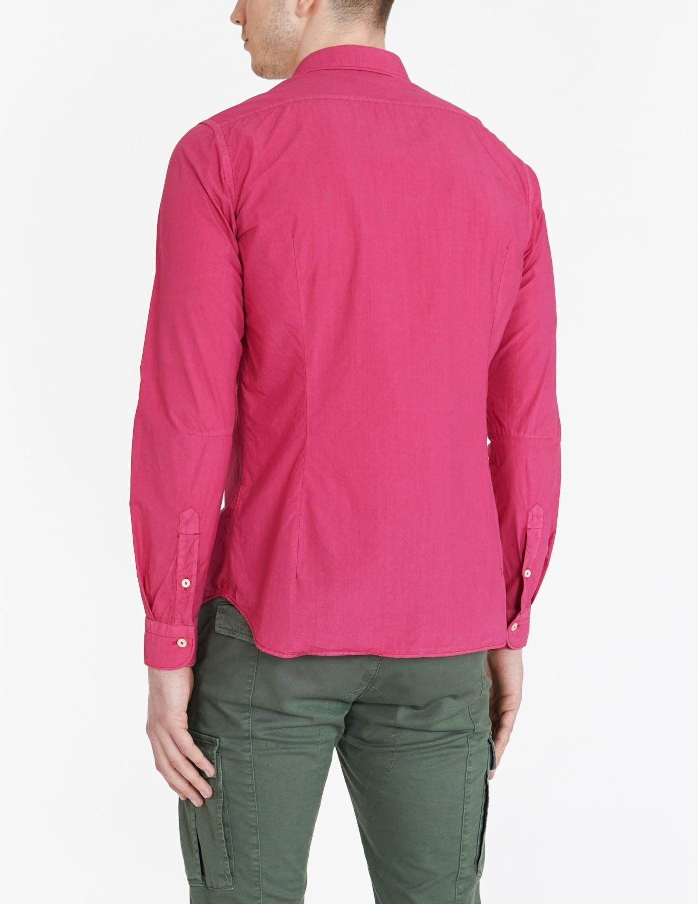 Camisa Tintoria Mattei Tinto in Cappo 1T5ZNB9UJ1 54 TINTORIA MATTEI