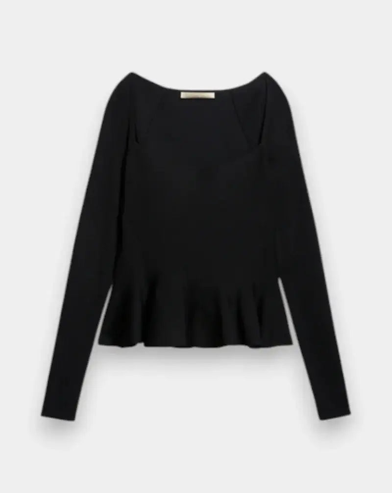 Jersey Vanessa Bruno Flower 5HVC10 V15759BLACK VANESSA BRUNO