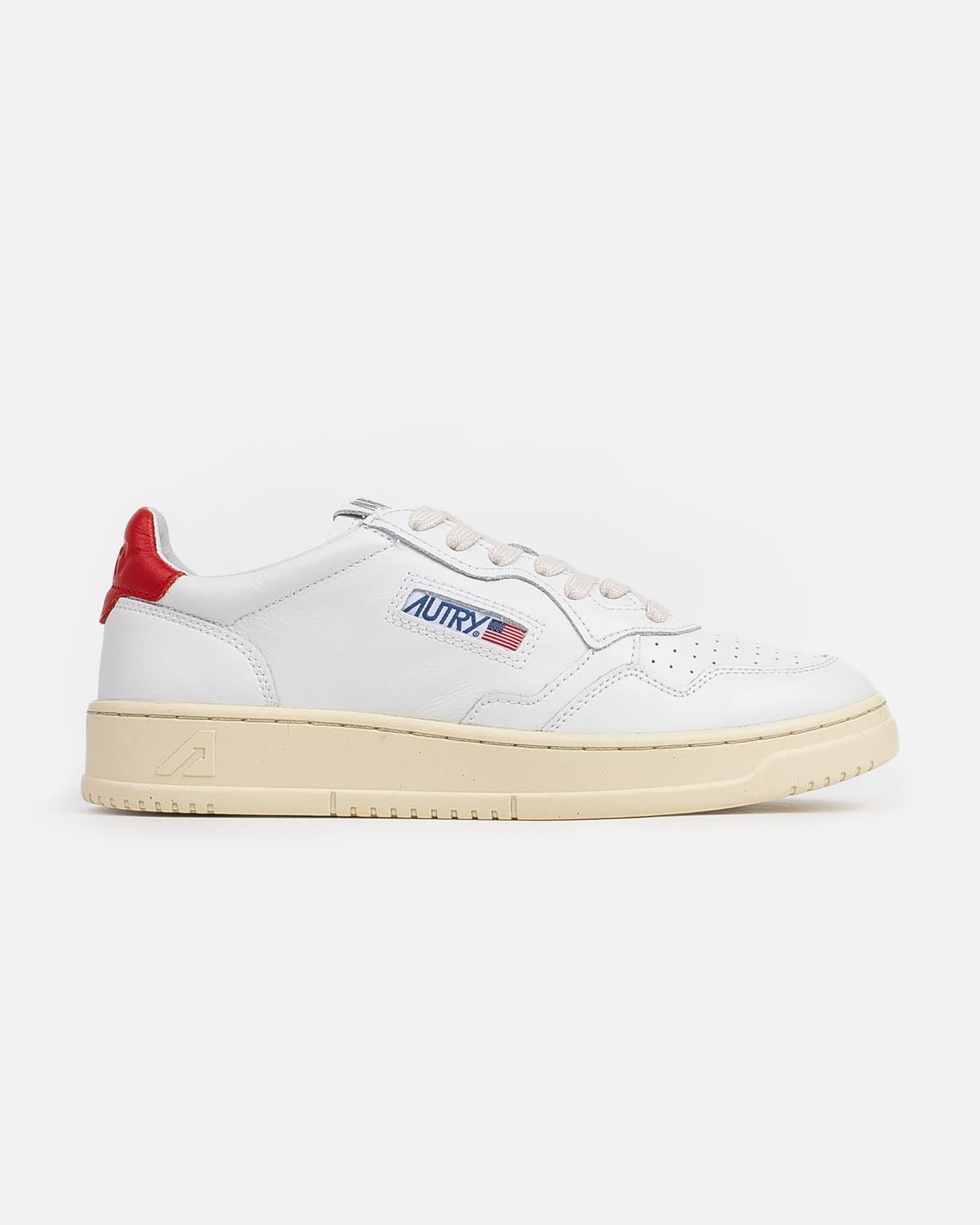 Zapatillas Autry AULM LL21 AULM LL21 WHT/RED AUTRY