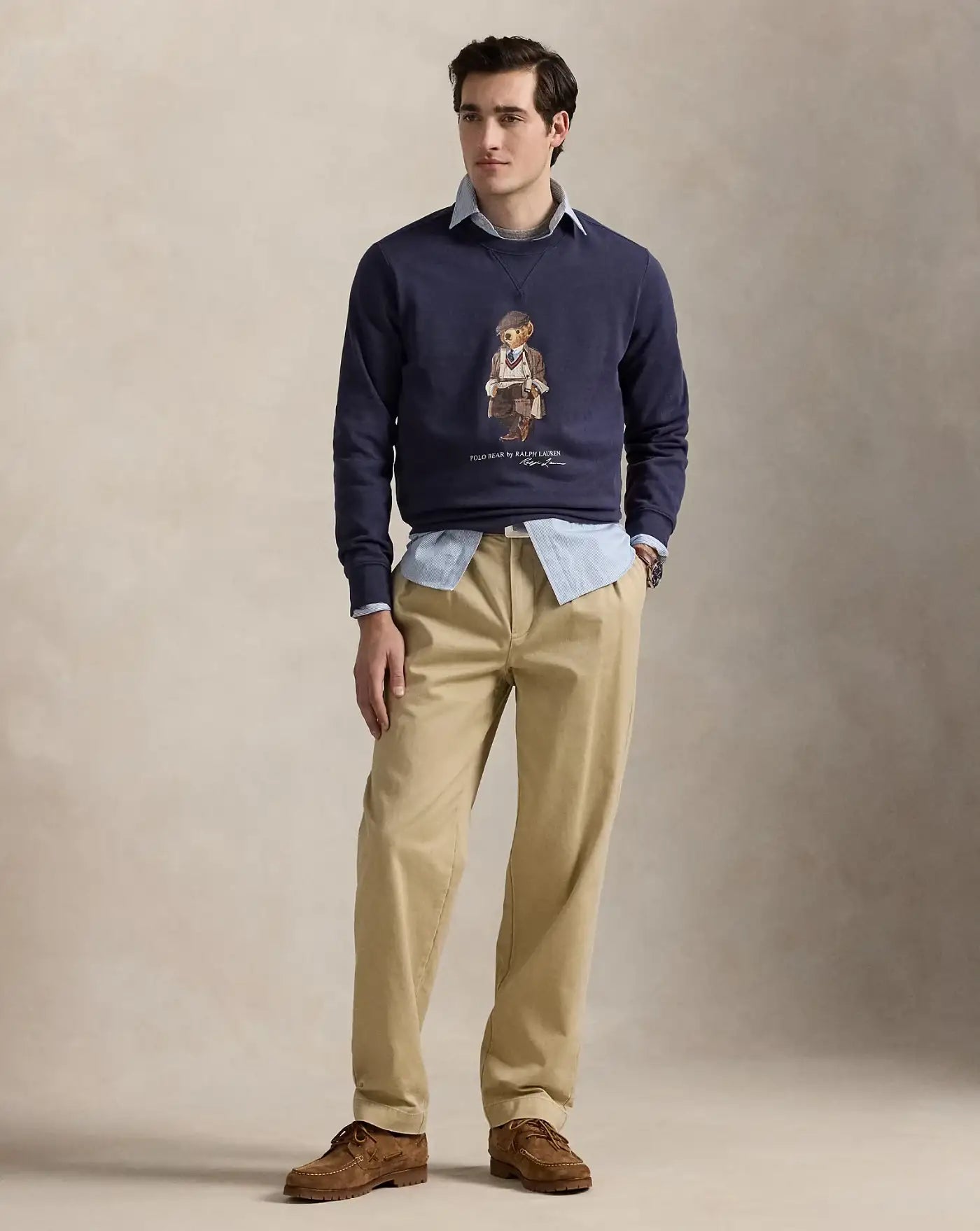 Sudadera Polo Ralph Lauren Bear 710980305001 FADED BLUE POLO RALPH LAUREN
