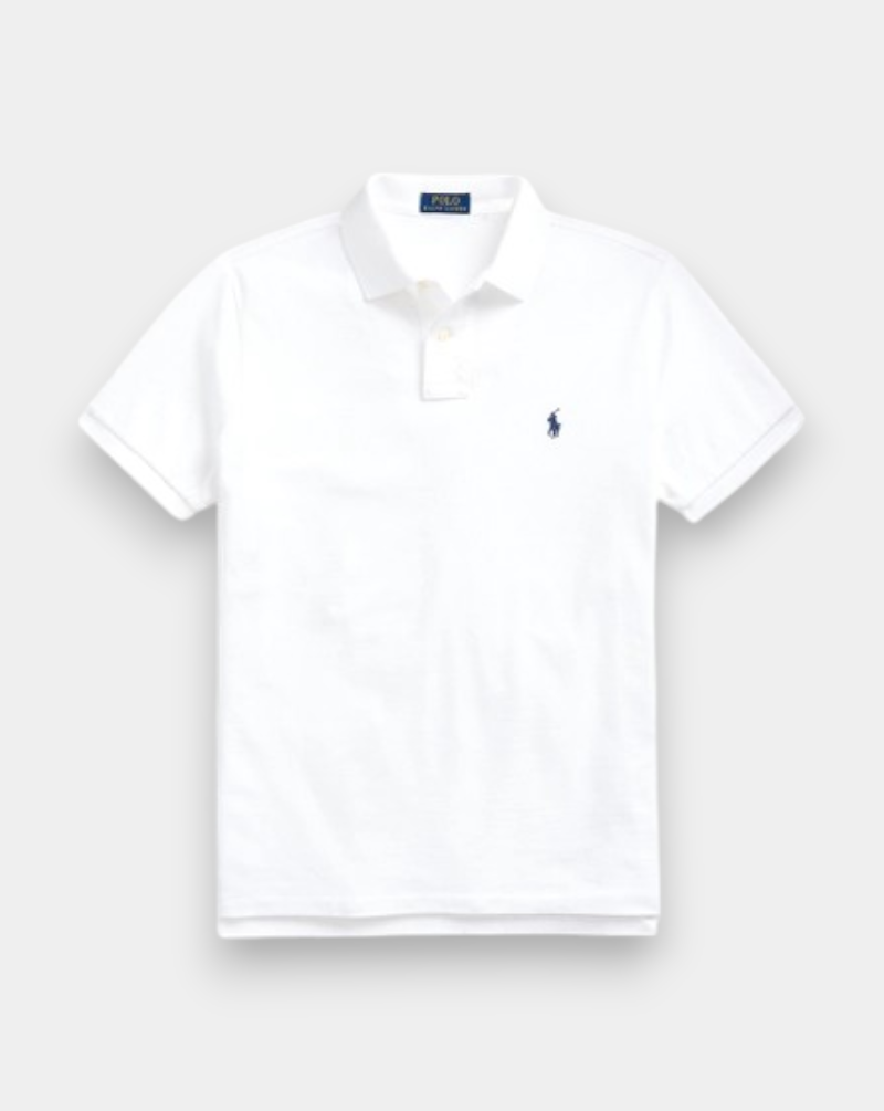 Polo Polo Ralph Lauren Basic 710666998002 WHITE POLO RALPH LAUREN