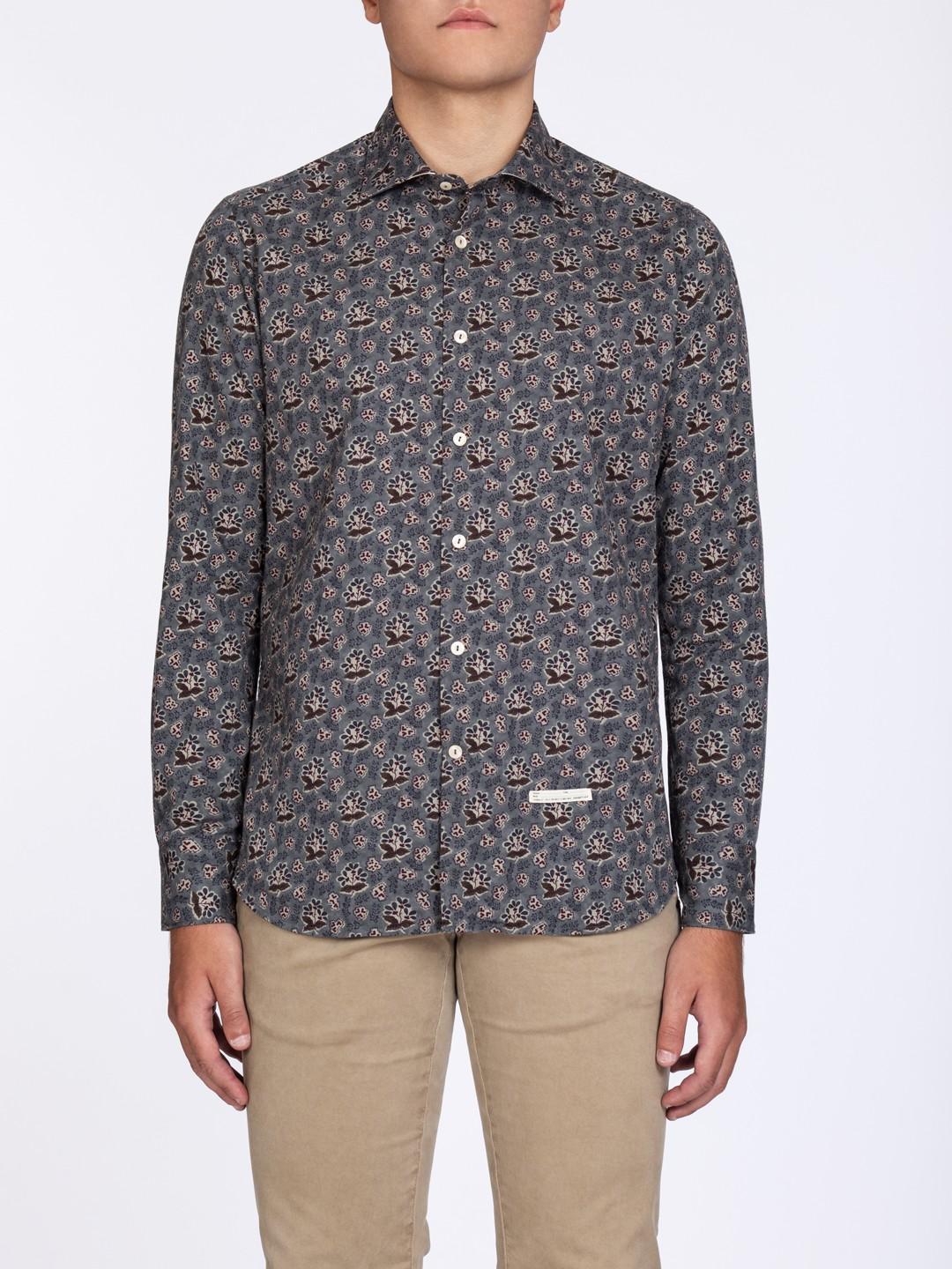 Camisa Tintoria Mattei Estampado 1RC1NJWFD1 97 TINTORIA MATTEI