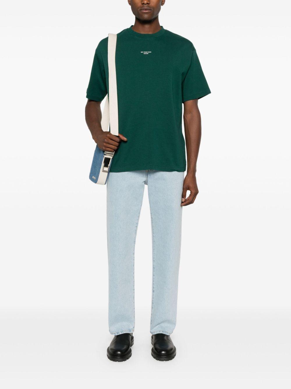 Camiseta Drole de Monsieur Le T-Shirt Slogan Classique TS202 CO002 DGN DROLE DE MONSIEUR