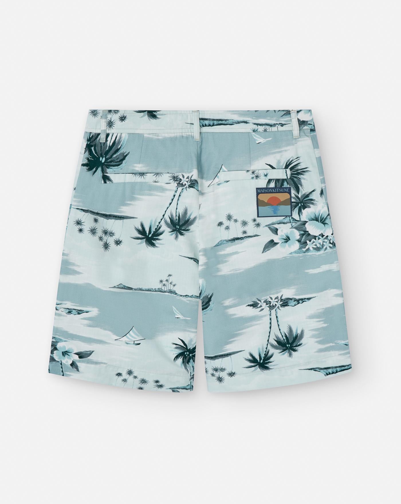 Bermudas Maison Kitsune Board MM01402WW4015 O417 MAISON KITSUNE