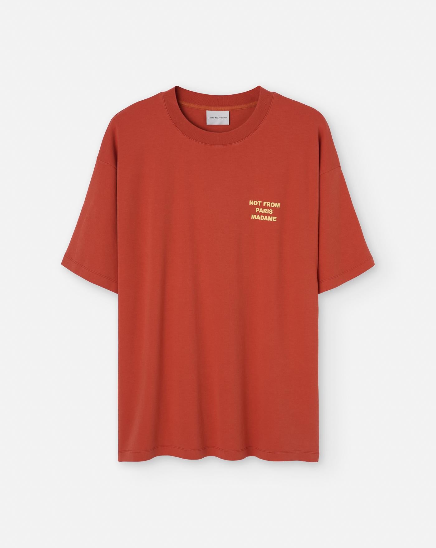 Camiseta Drole de Monsieur Le T-Shirt Slogan TS203 CO002 RT DROLE DE MONSIEUR