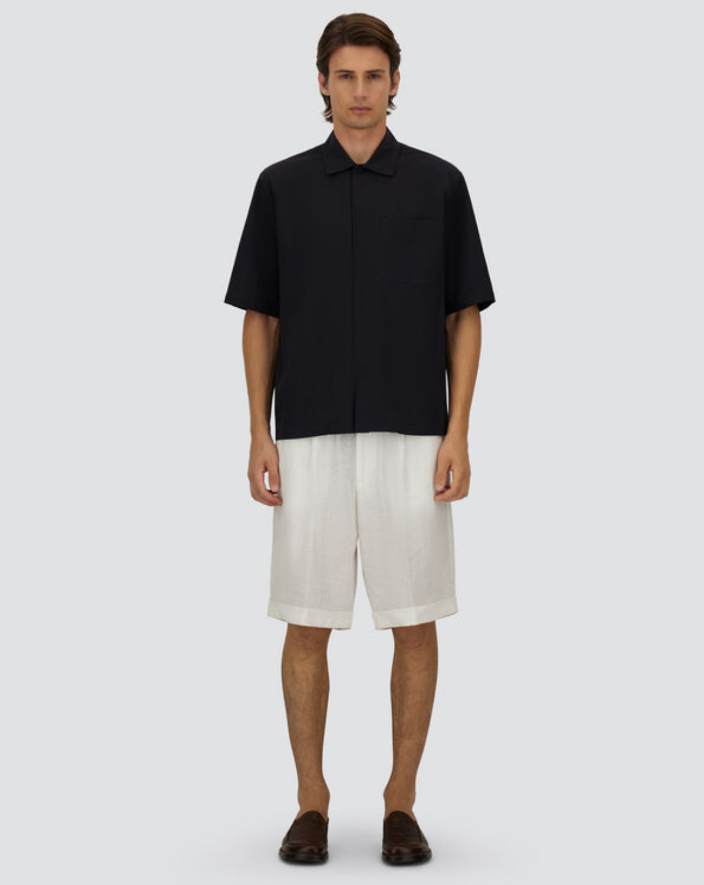 Camisa Herno Seersucker CM000012U 126849200 HERNO