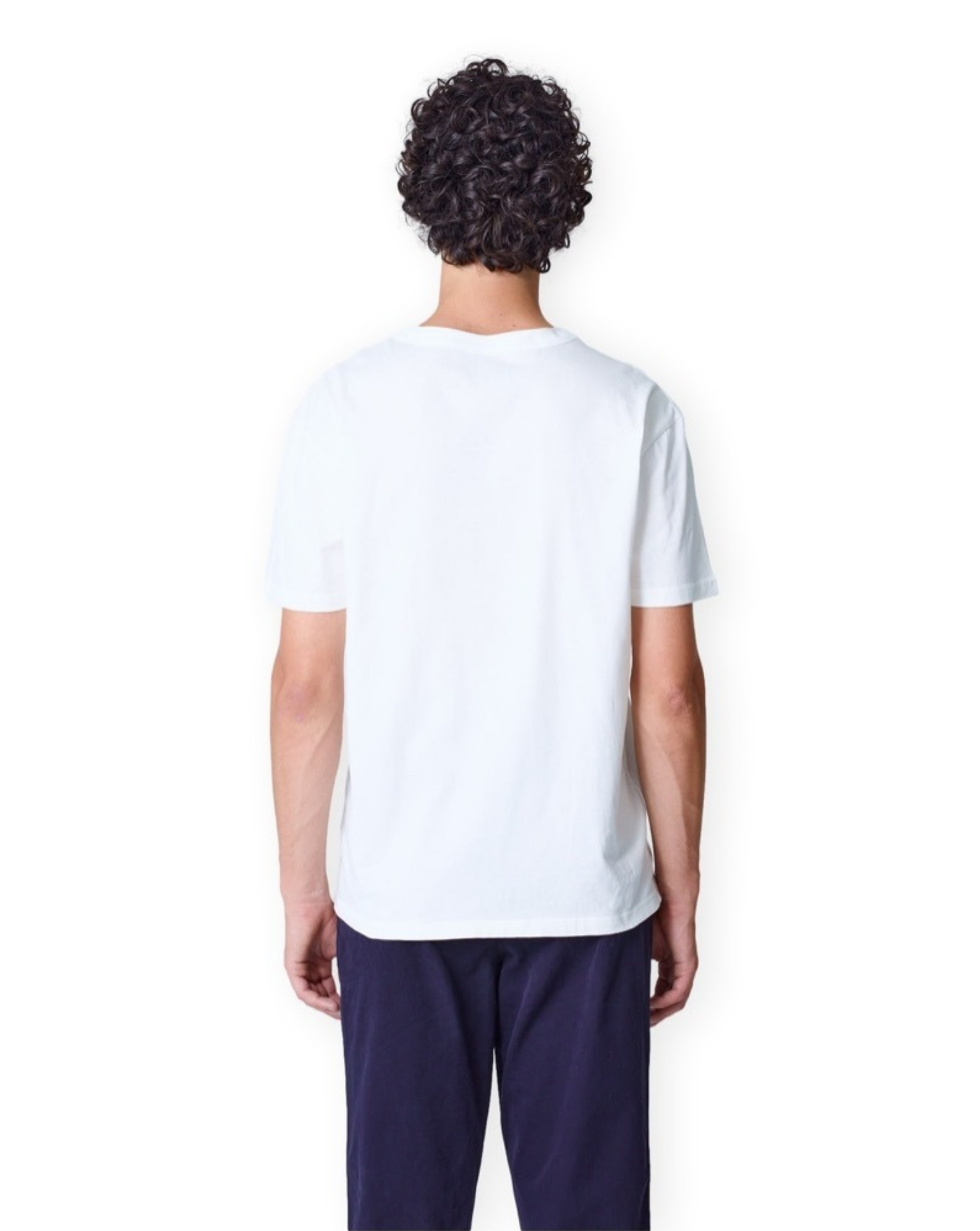 Camiseta La Paz Dantas Logo SS260080220 OFF-WHITE/ WIND BLUE LOGO LA PAZ