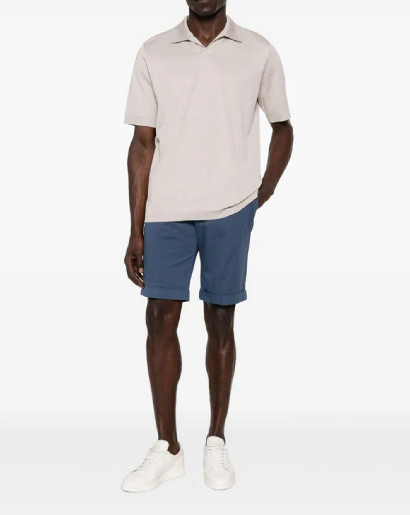 Polo Herno Men's knitted Polo shirt JV000004U 520599403 HERNO