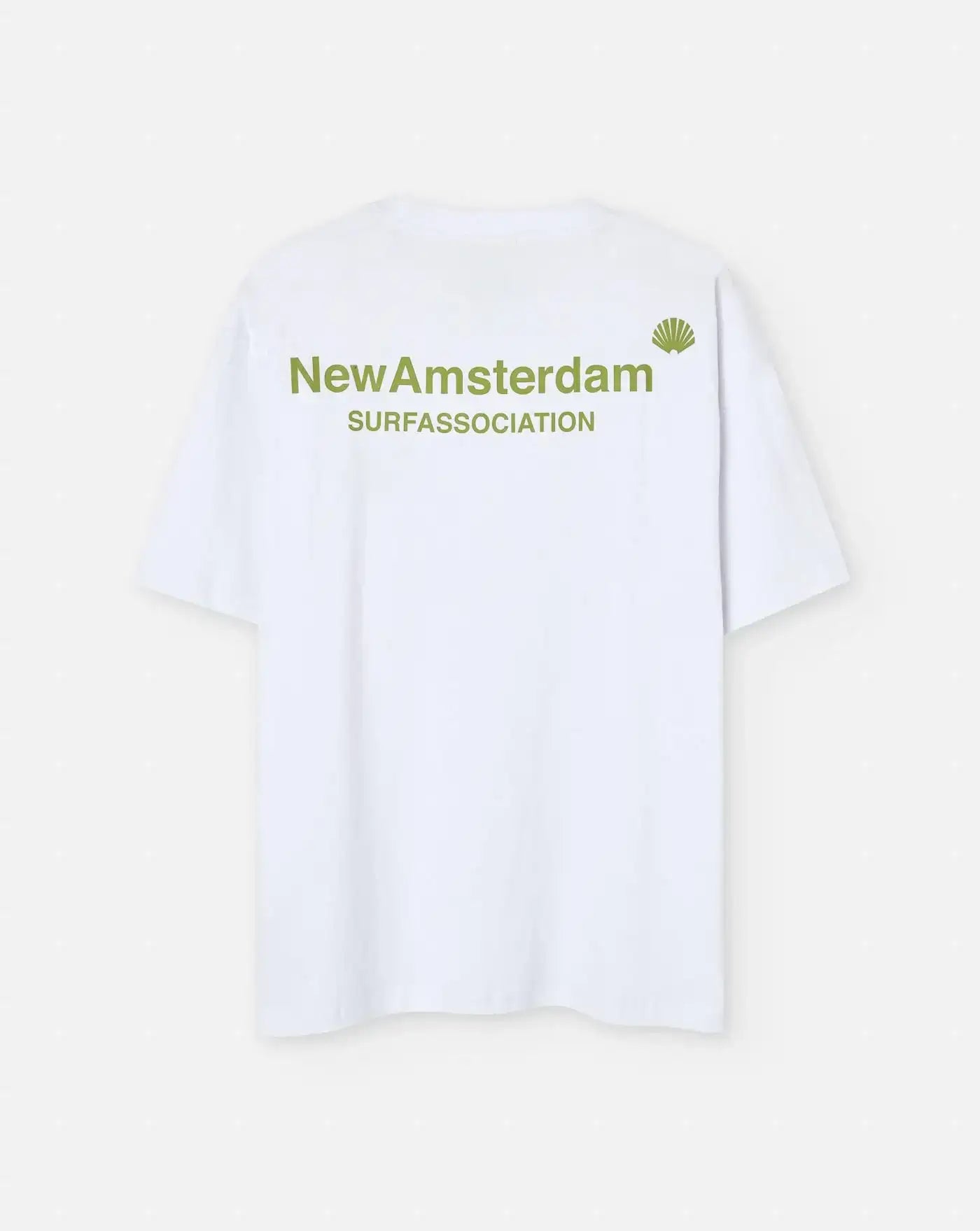 Camiseta New Amsterdam Logo Tee 2501086001 WHITE/GREEN NEW AMSTERDAM