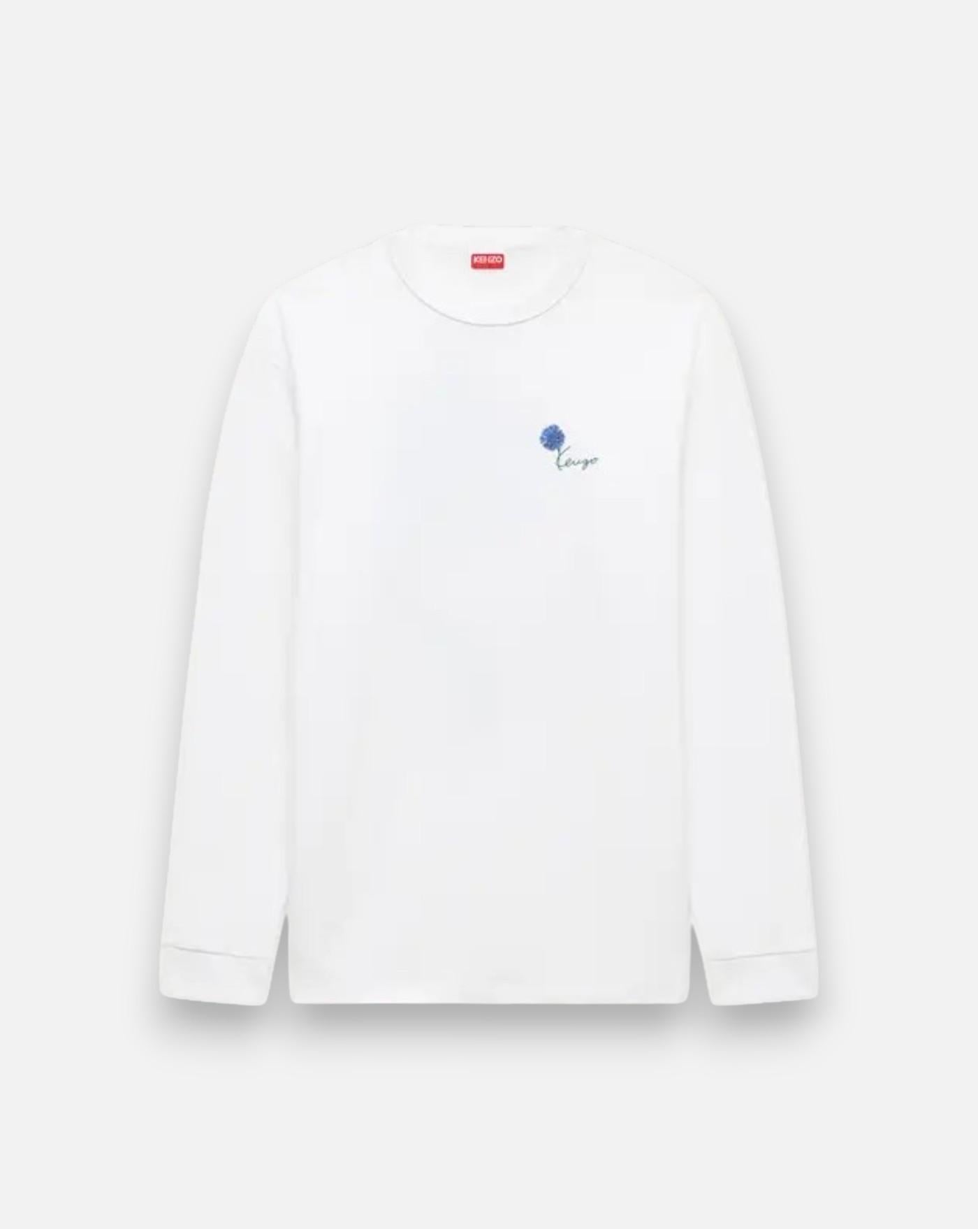 Camiseta Kenzo Tulip FG65TL3634SK 02 OFF WHITE KENZO