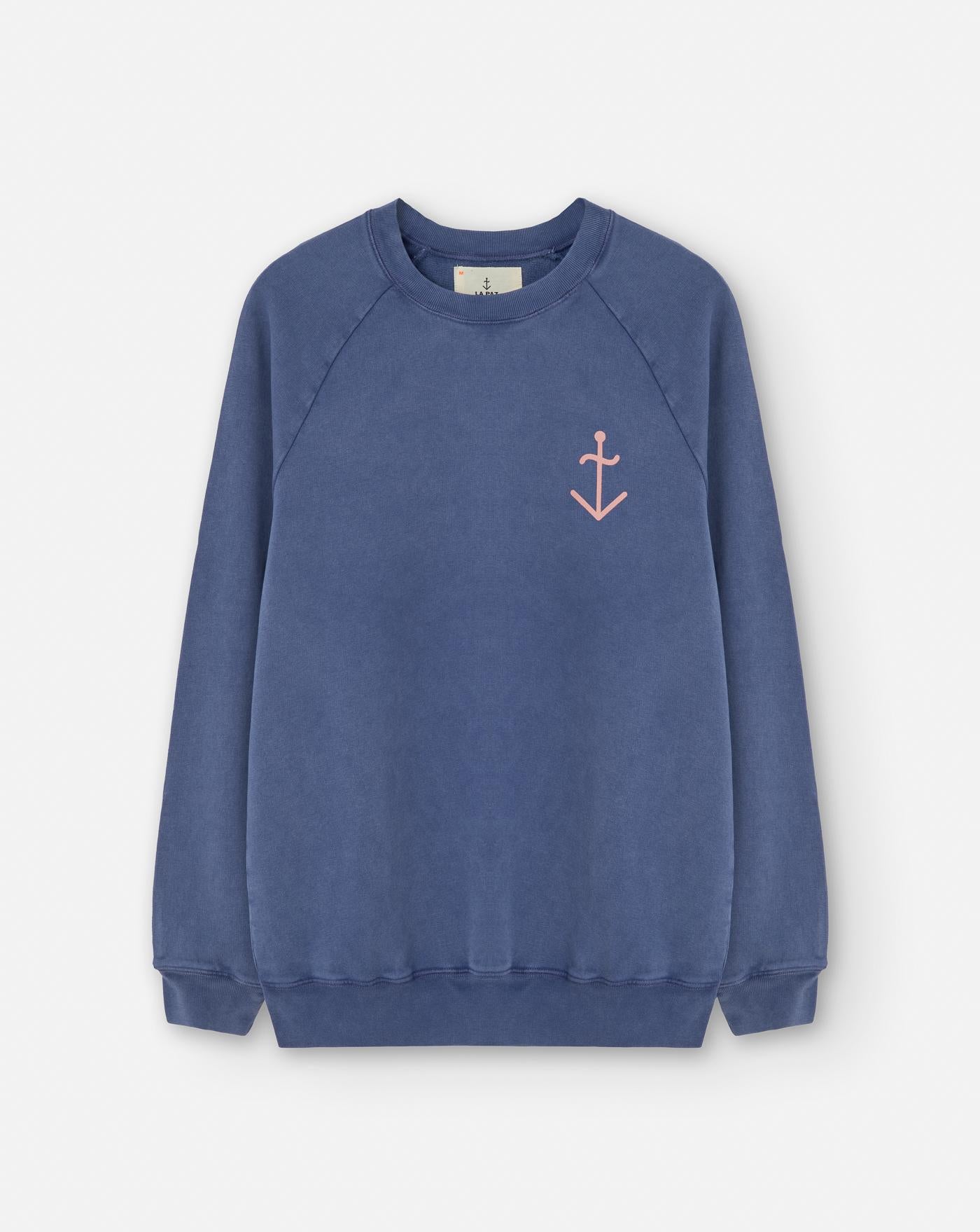 Sudadera La Paz Basic SS25008021059 NAVY LA PAZ