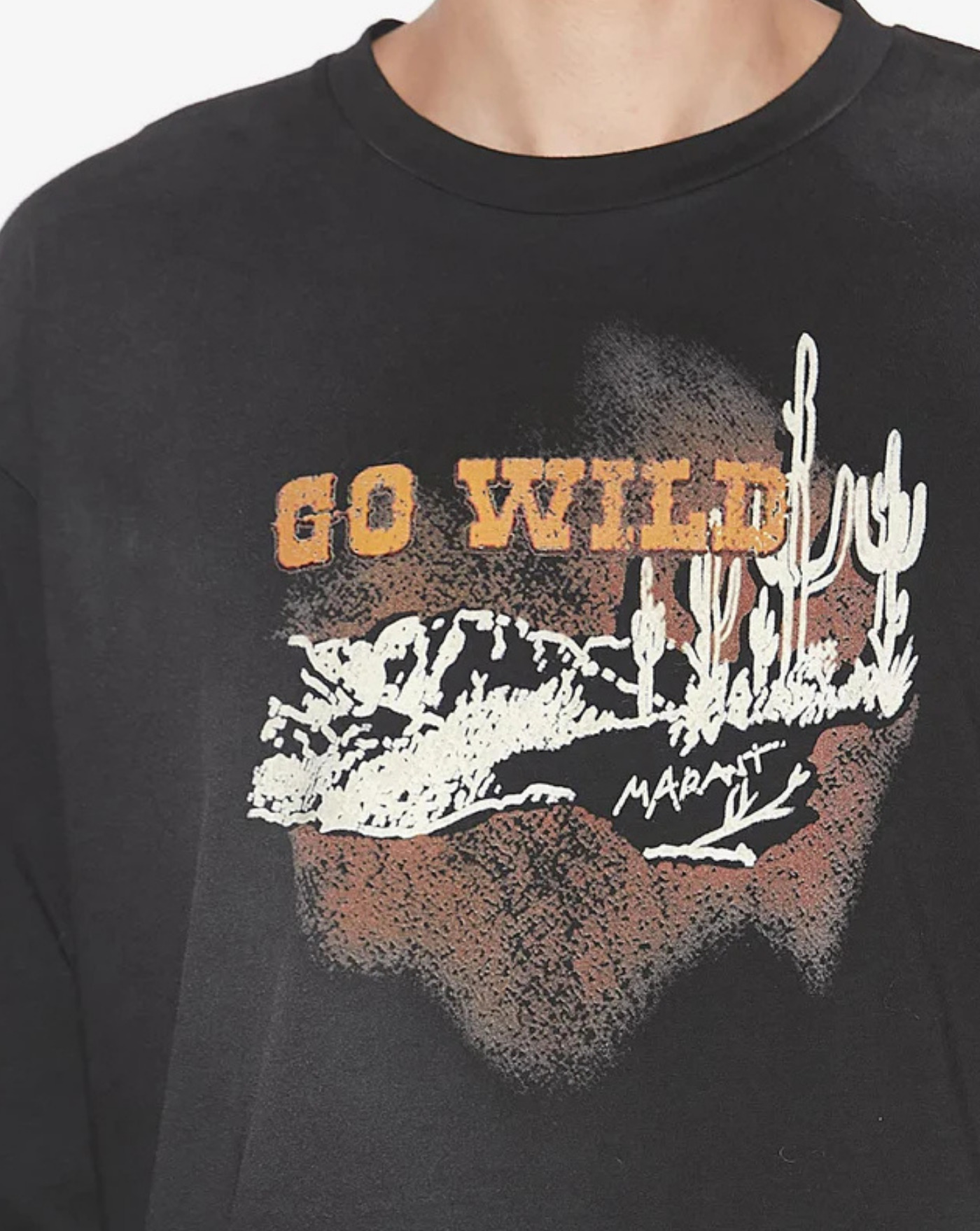 Camiseta Isabel Marant Leiloha TS0262HB C3N04H 01BK ISABEL MARANT