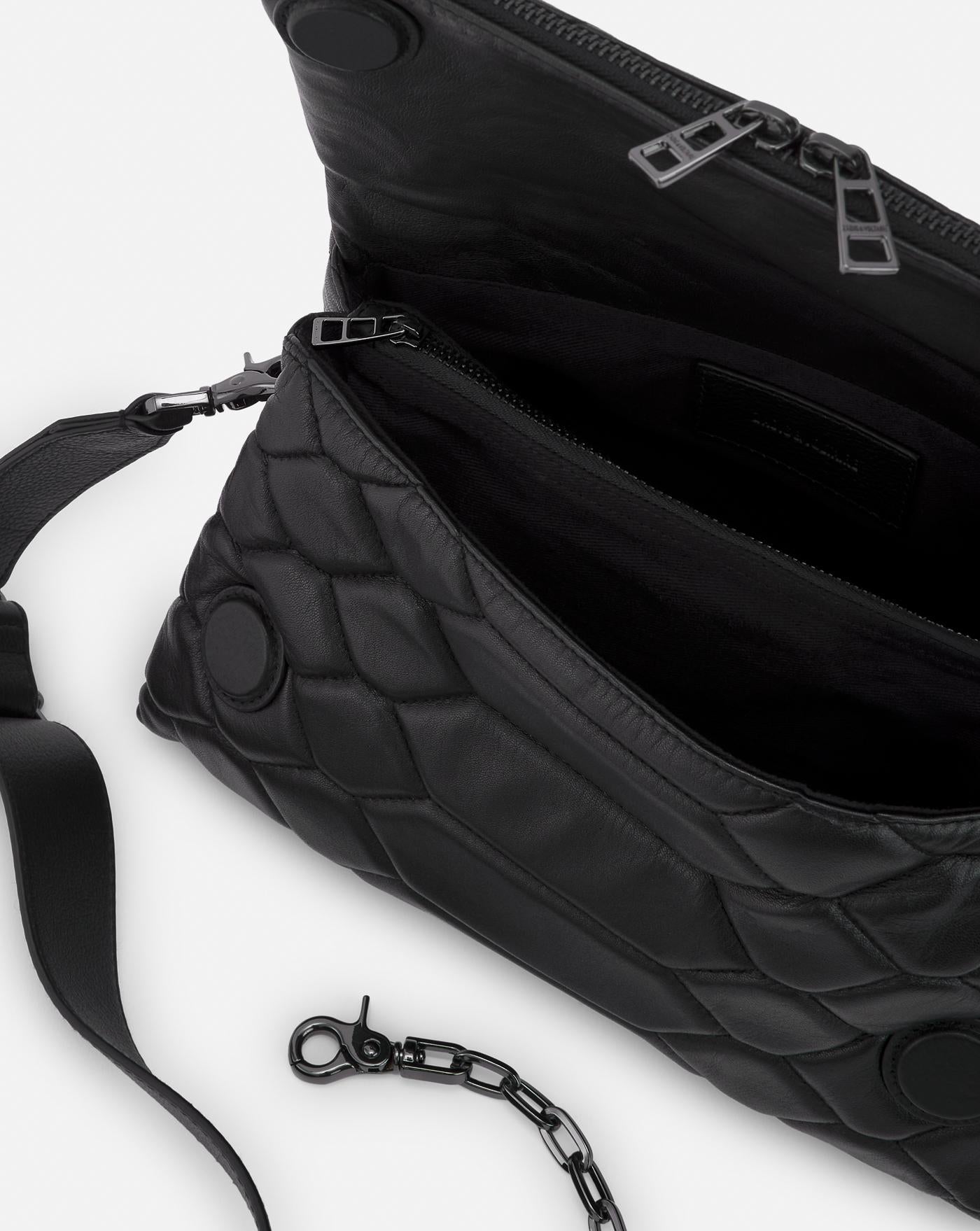 Bolso Zadig & Voltaire Rocky XL Mat Scale LWBA00055 NOIR 1 ZADIG & VOLTAIRE