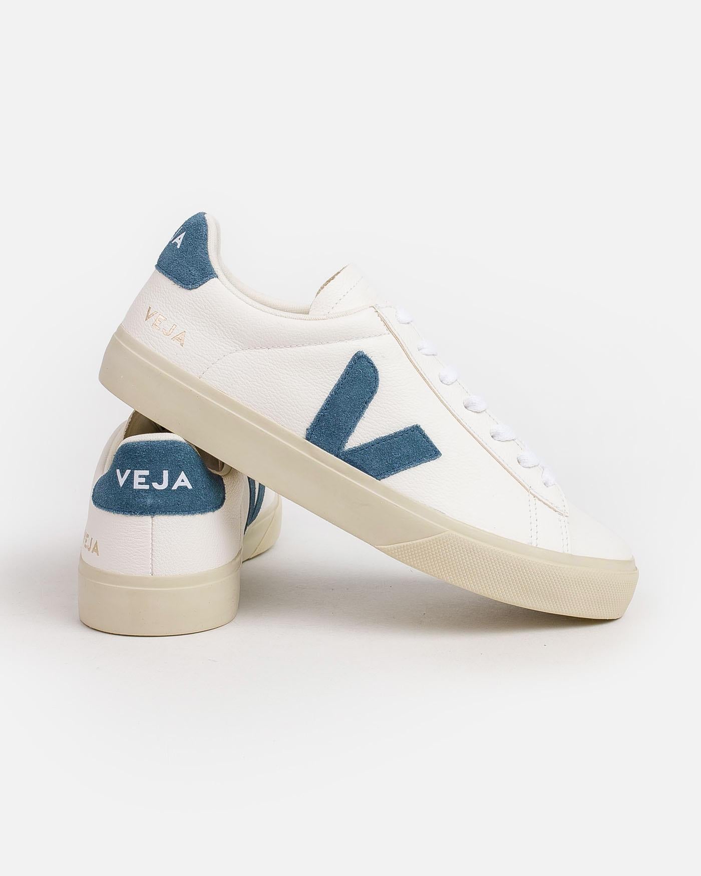Zapatillas Veja Campo Leather Extra White California CP0503121B EXTRA-WHITE-CALIFORNIA VEJA