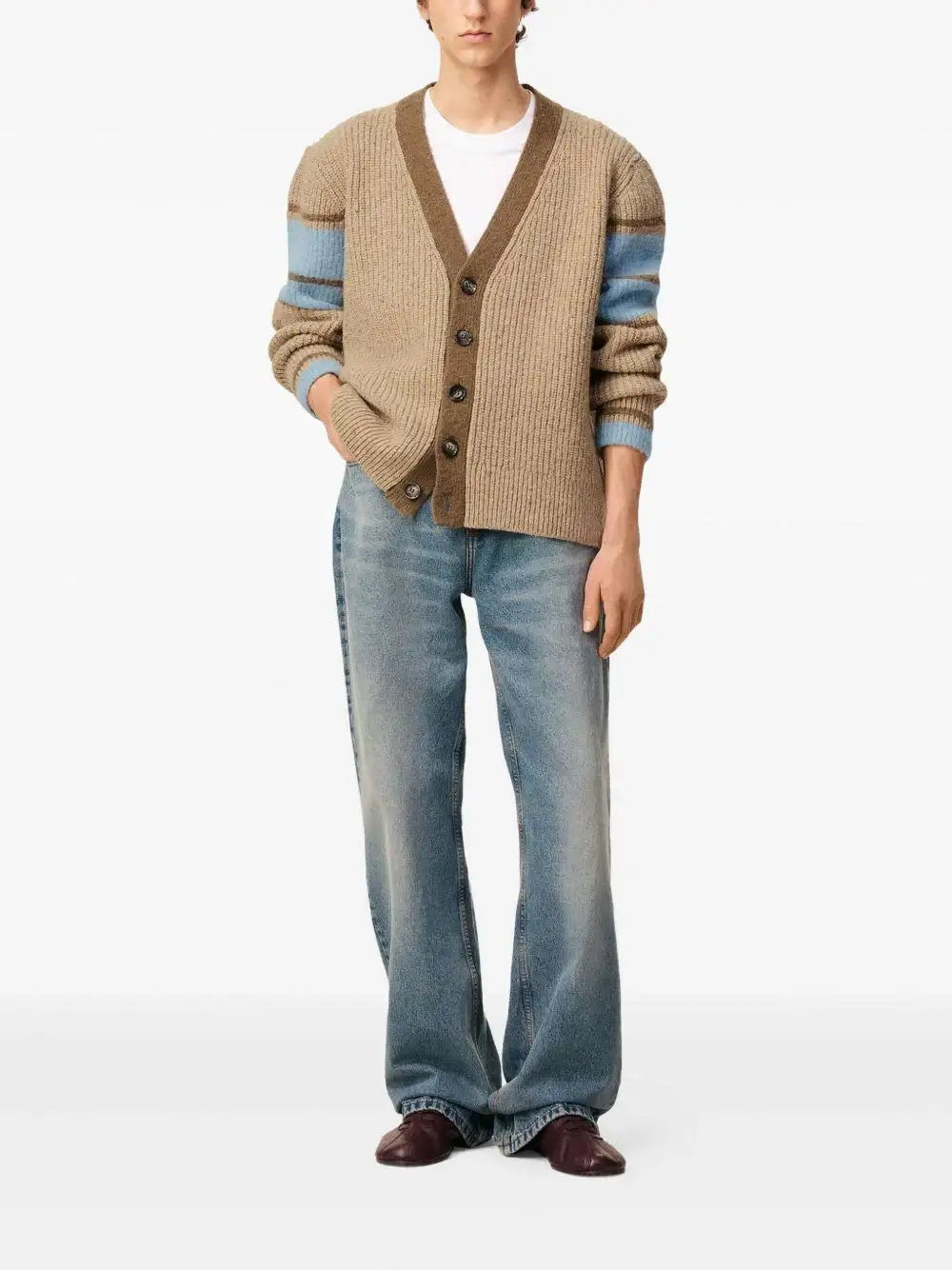 Cardigan Ami Paris Collegue HKC358KN0111 280 AMI PARIS