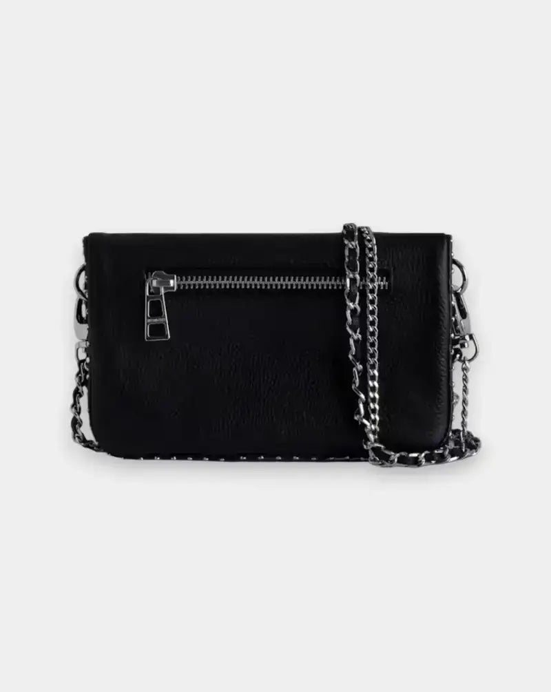 Bolso Zadig & Voltaire Rock Nano Grained Leath Studs LWBA03977 BLACK 011 ZADIG & VOLTAIRE