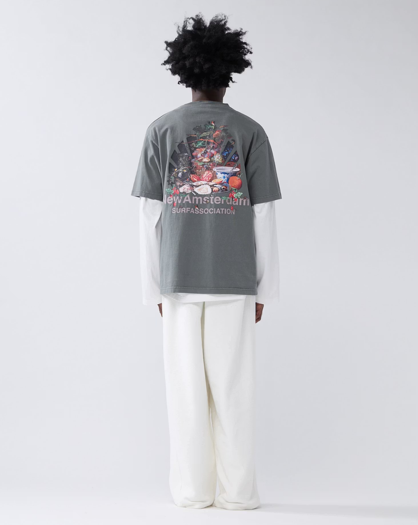 Camiseta New Amsterdam Buffet Tee 2502076003 GREEN NEW AMSTERDAM