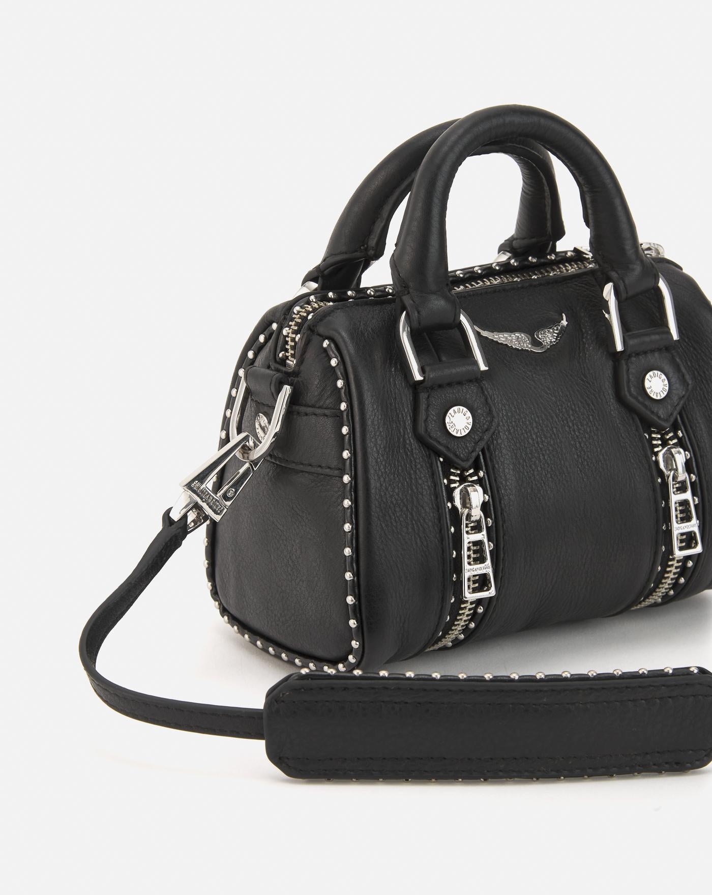 Bolso Zadig & Voltaire Sunny Nano Grained LWBA00011 NOIR 001 ZADIG & VOLTAIRE