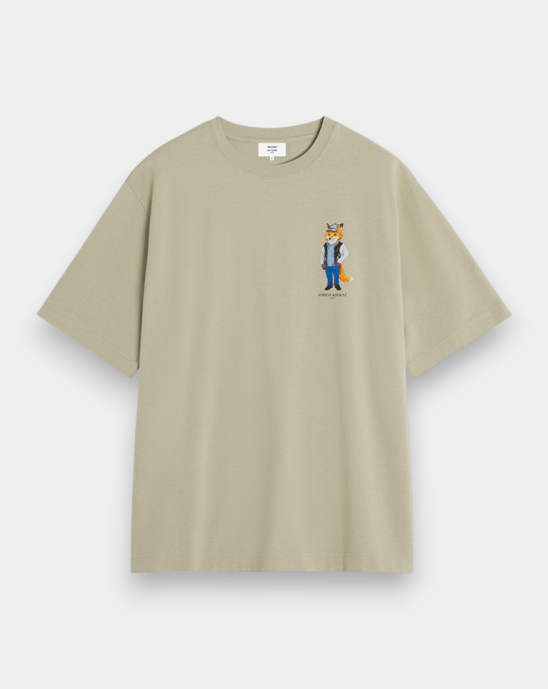 Camiseta Maison Kitsune Dressed Fox PM00120KJ0119 0302 MAISON KITSUNE