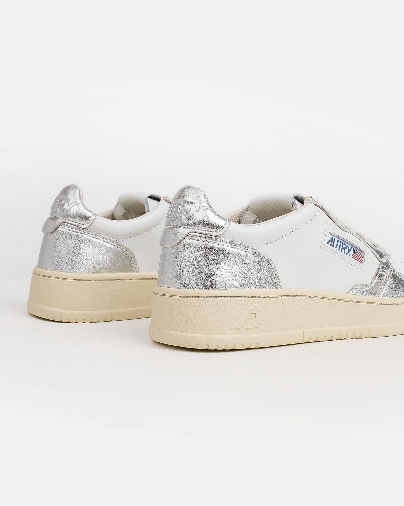 Zapatillas Autry Aulw WB18 AULW WB18 WHITE/SILVER AUTRY