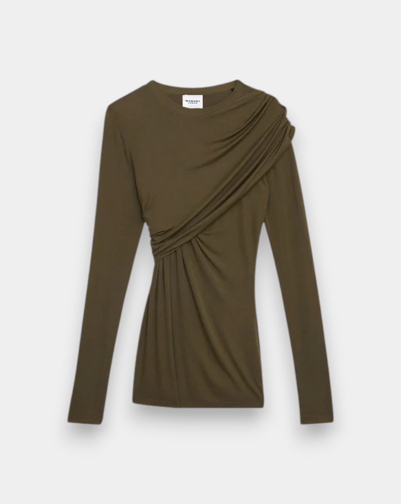 Blusa Isabel Marant Dressi HT0656FA C3K01E 67KI ISABEL MARANT