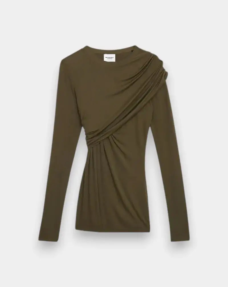 Blusa Isabel Marant Dressi HT0656FA C3K01E 67KI ISABEL MARANT