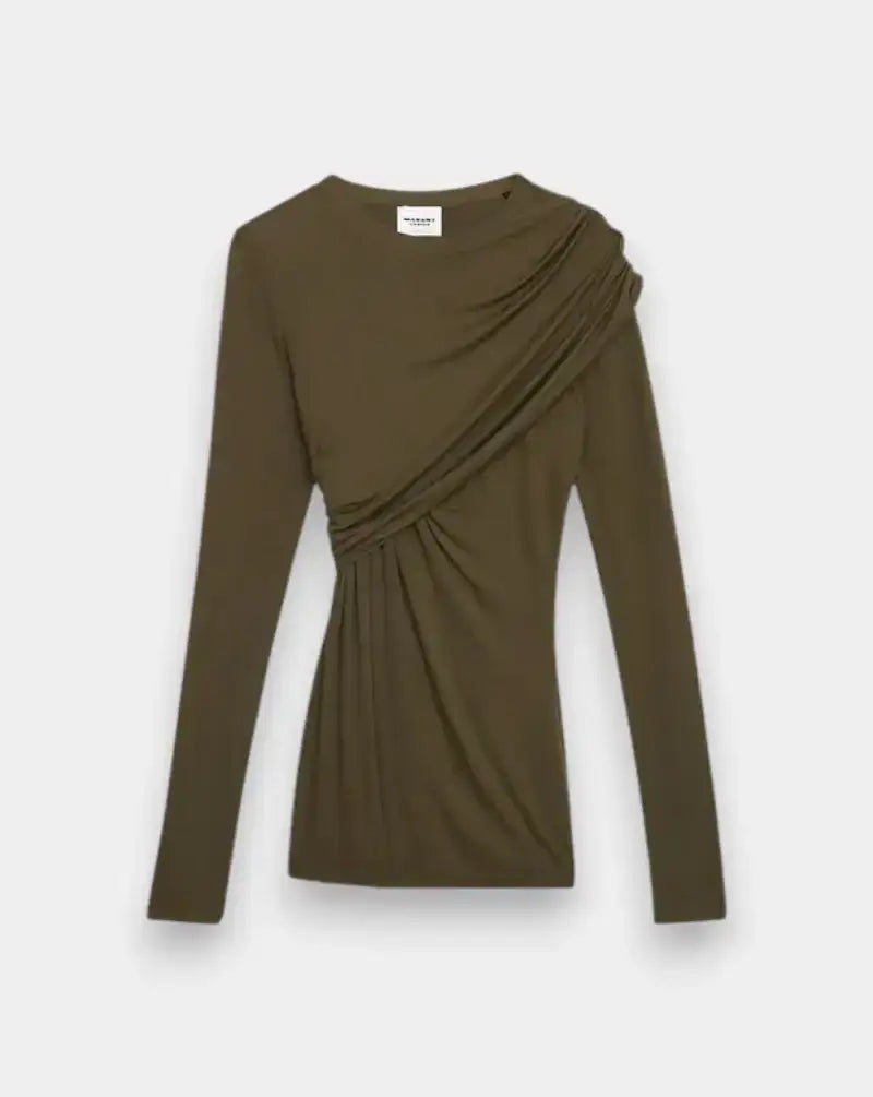Blusa Isabel Marant Dressi HT0656FA C3K01E 67KI ISABEL MARANT