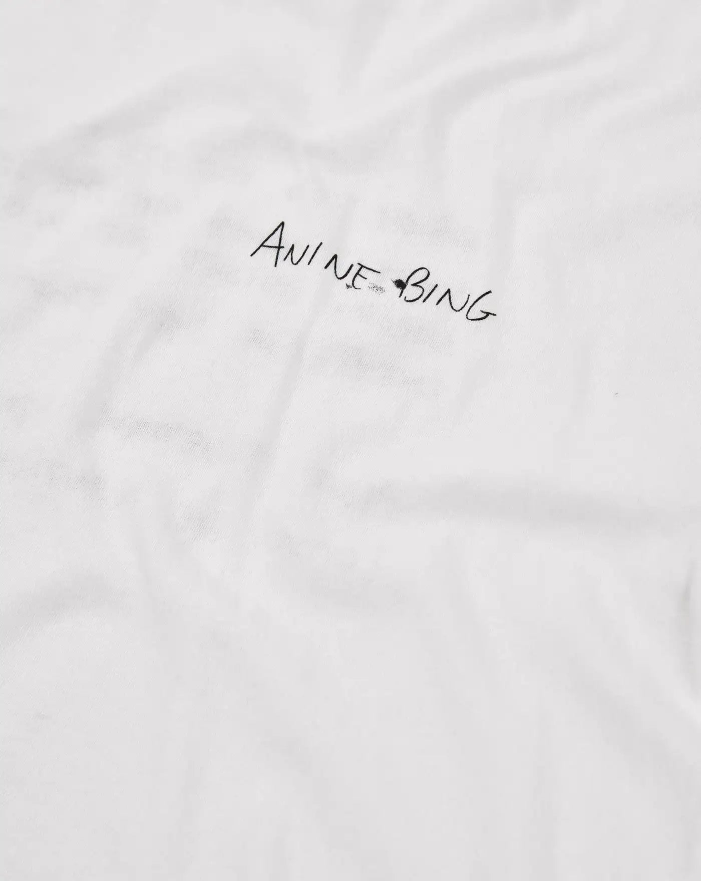 Camiseta Anine Bing Walker Tee Lyrics A0810771IVY1 IVORY ANINE BING