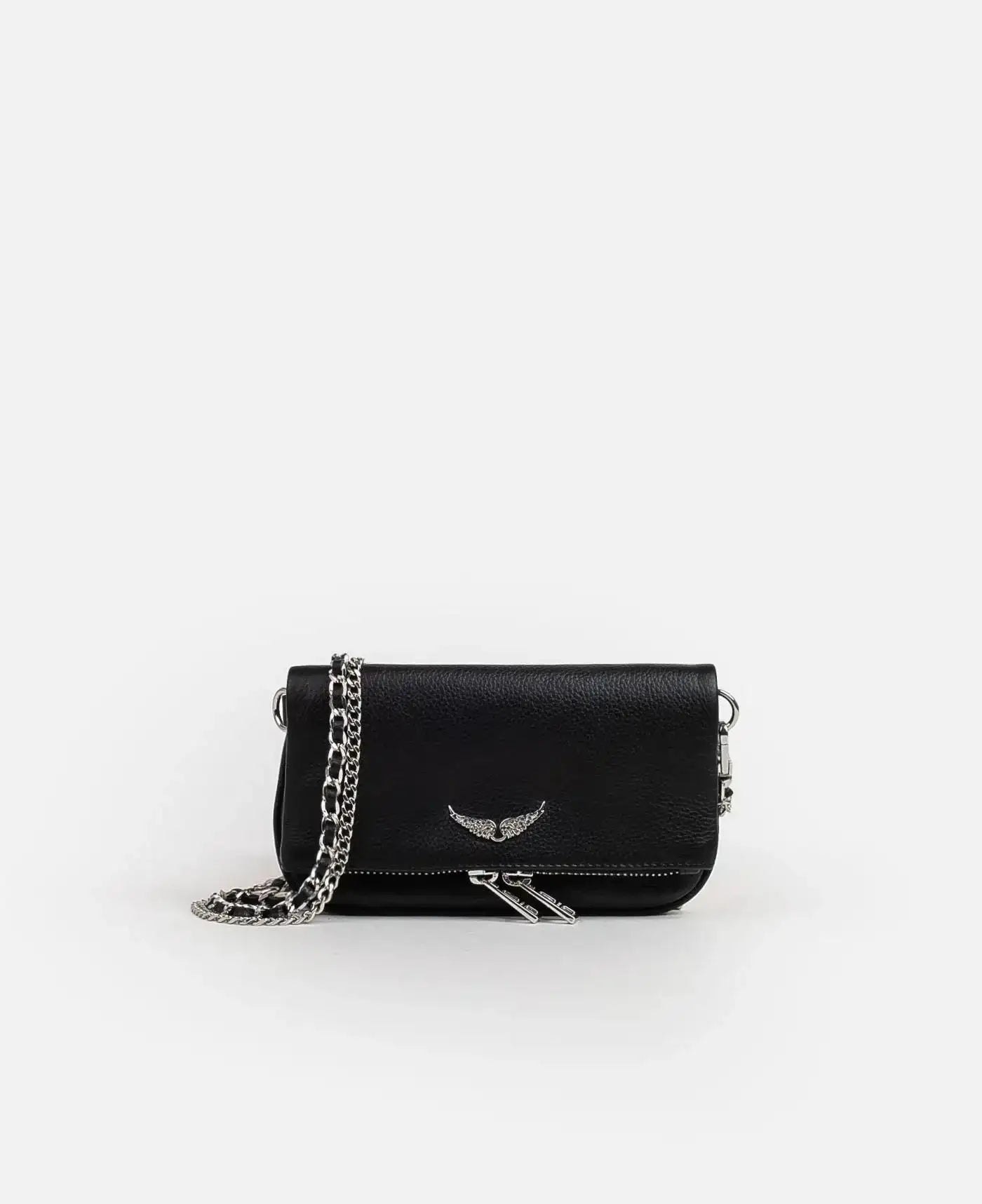 Bolso Zadig & Voltaire Rock Nano Grained Leather LWBA00006 NOIR 001 ZADIG & VOLTAIRE