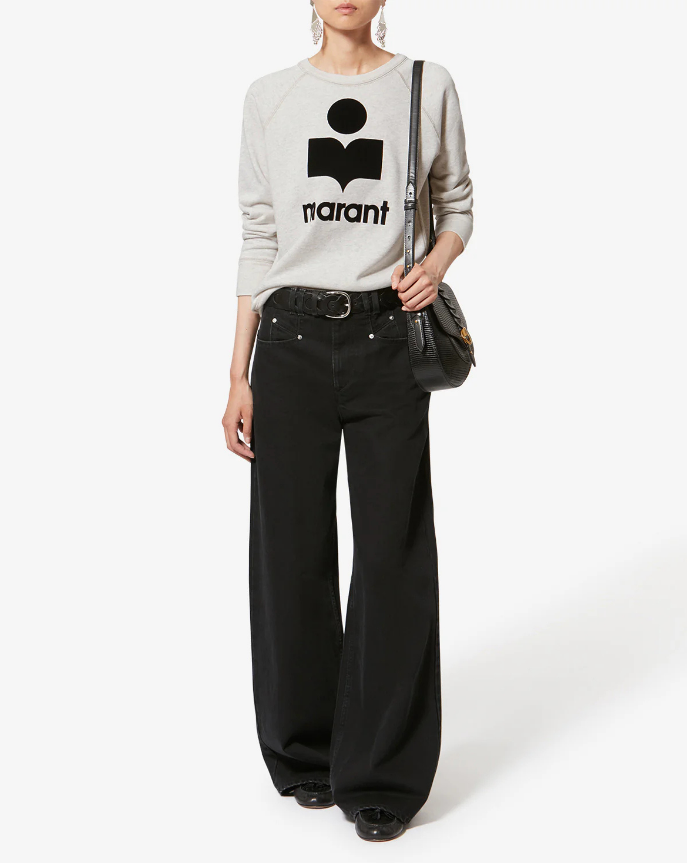 Sudadera Isabel Marant Milliny SW0160FAA1M07E 23EC ISABEL MARANT