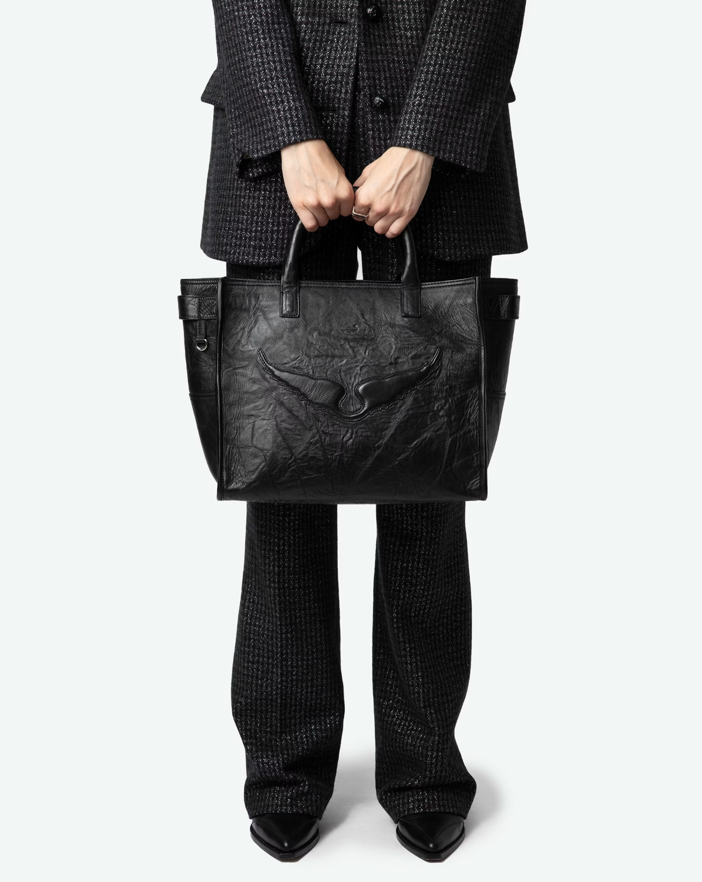 Bolso Zadig & Voltaire Angel Tote Wings LWBA02577 001 ZADIG & VOLTAIRE