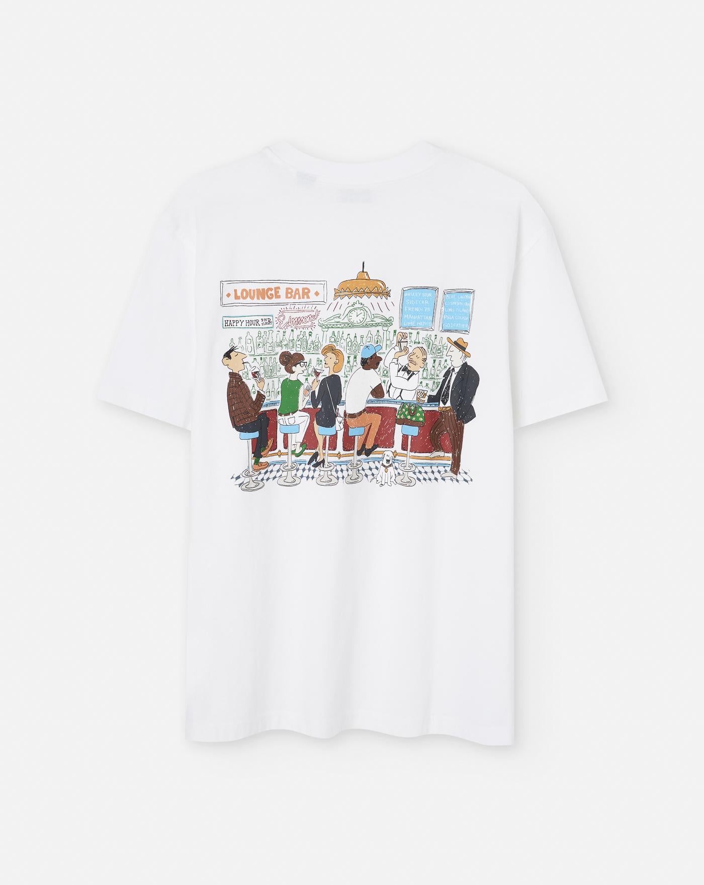 Camiseta Edmmond Lounge Bar 1253010000 PLAIN WHITE EDMMOND