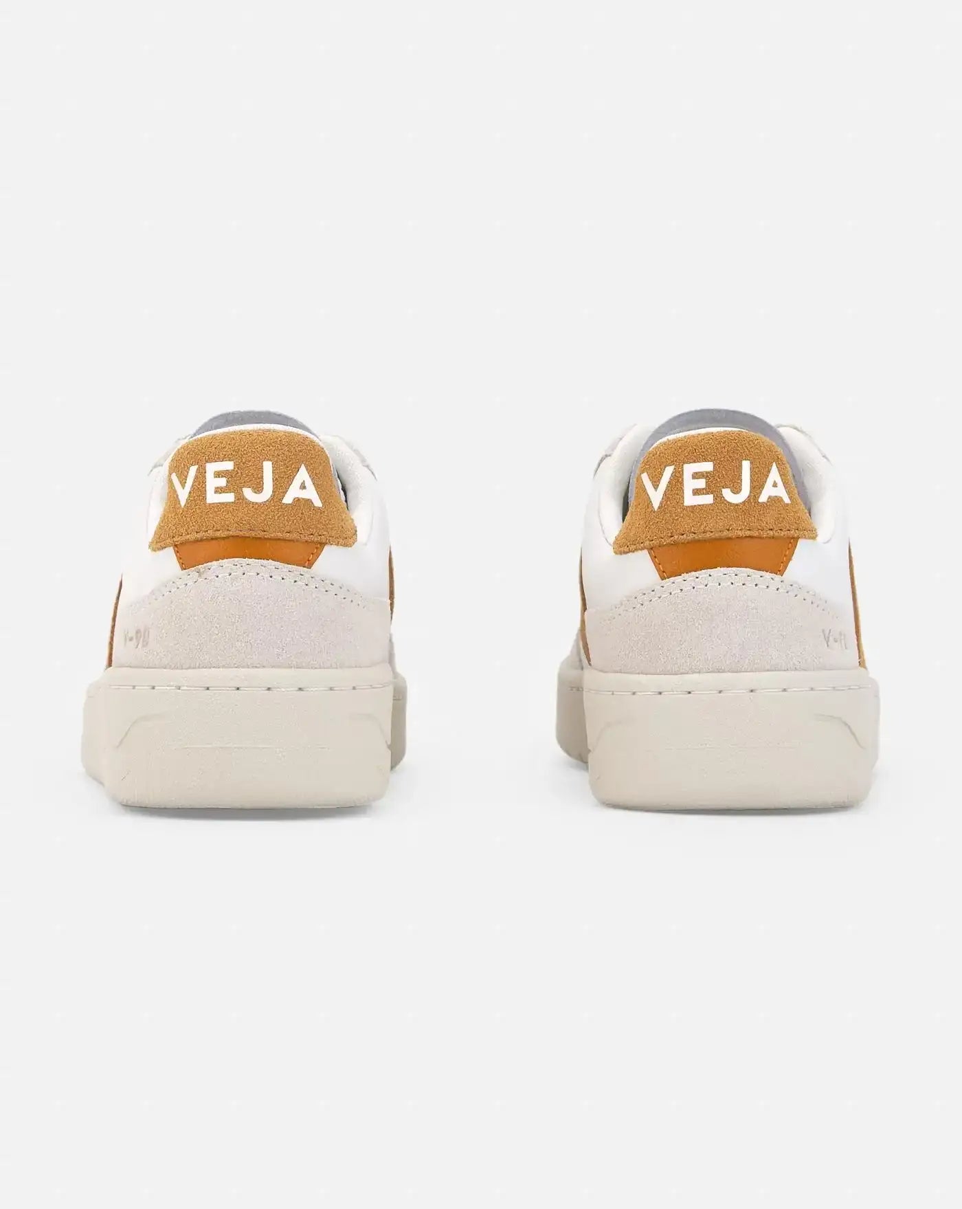 Zapatillas Veja V-90 O.T. Leather Extra White Umber VD2003389A EXTRA-WHITE-UMBER VEJA