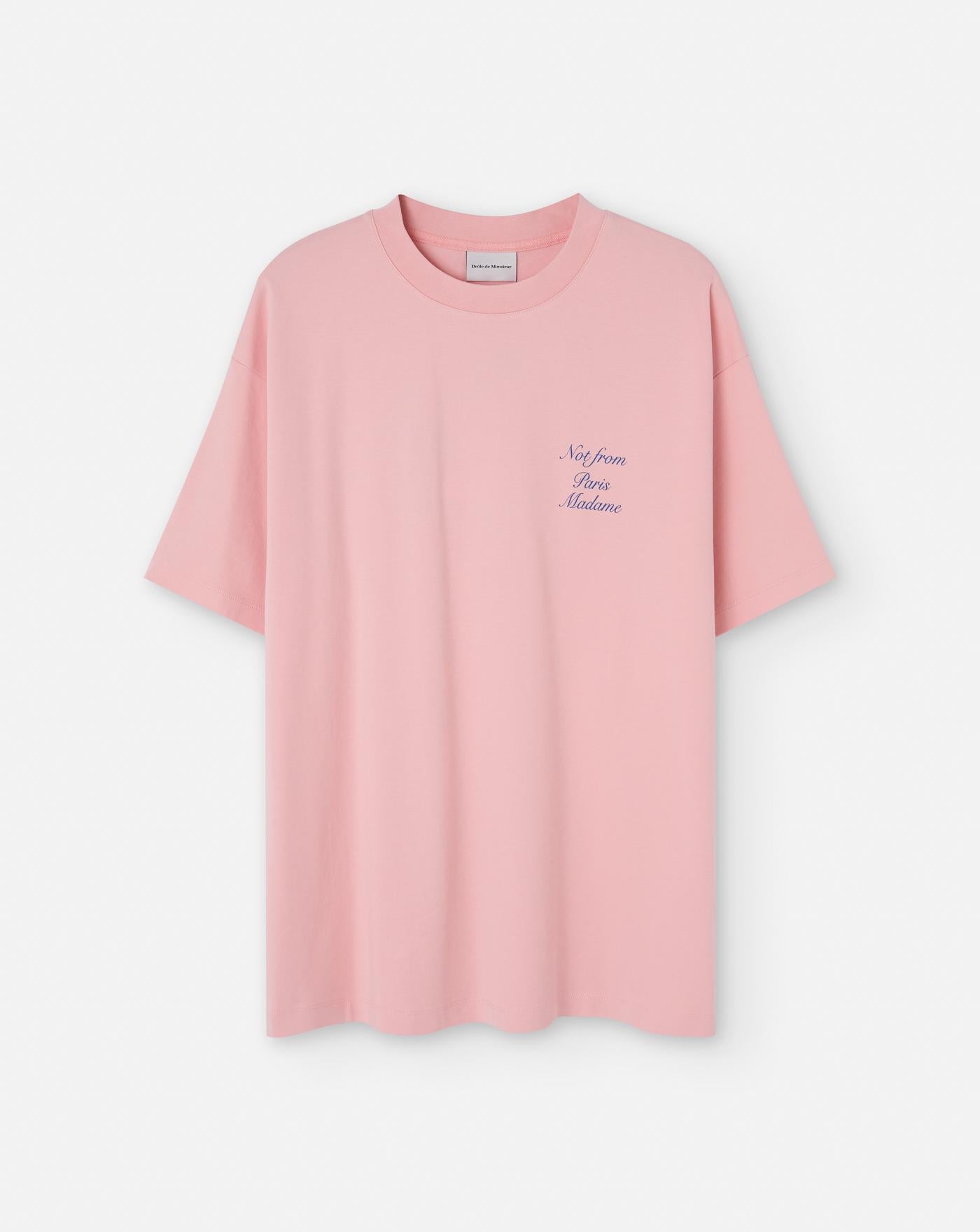 Camiseta Drole de Monsieur Le T-Shirt Slogan Cursive TS209 CO002 LPI DROLE DE MONSIEUR