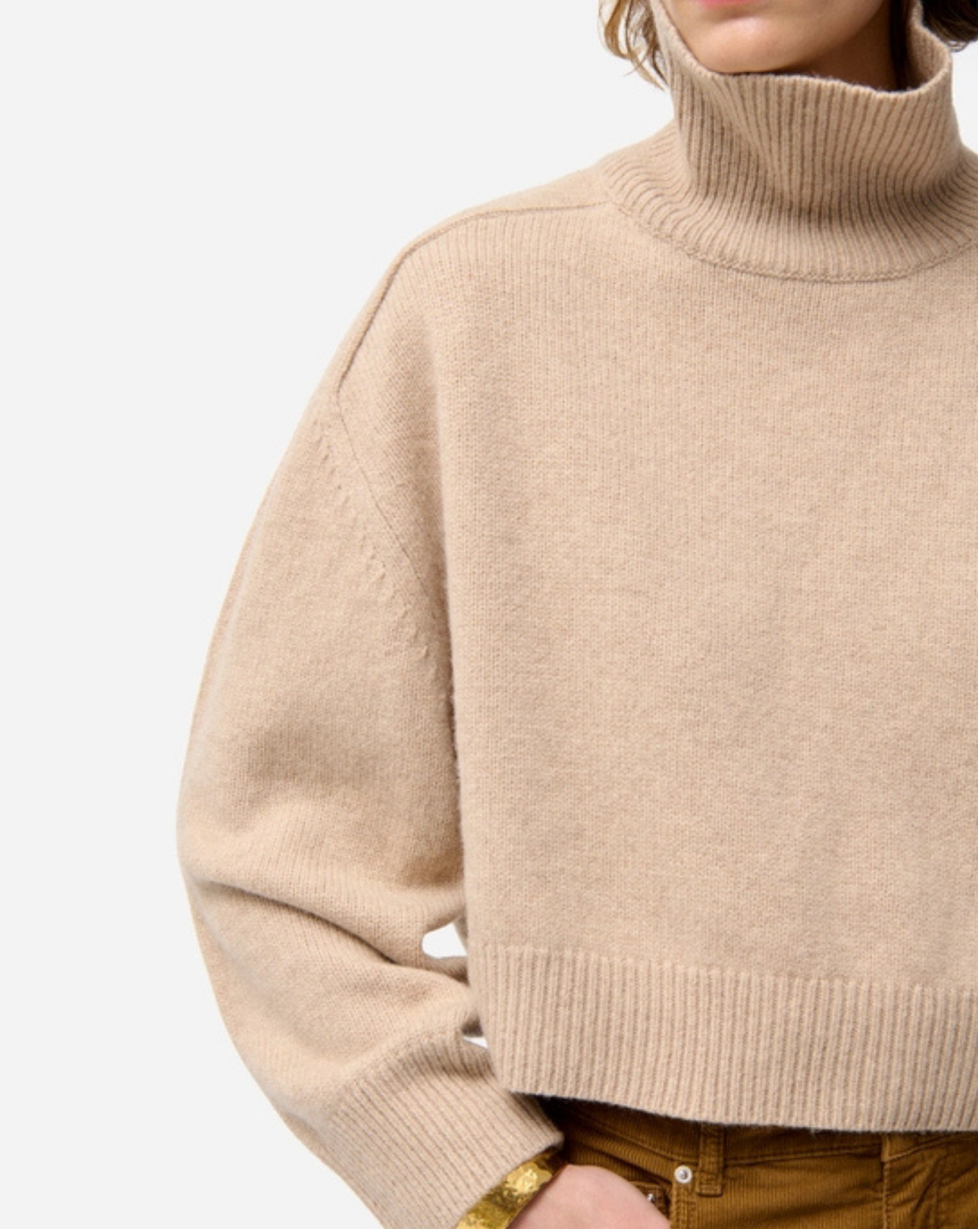 Jersey Vanessa Bruno Ballerine 3HVC17V15093 BEIGE VANESSA BRUNO