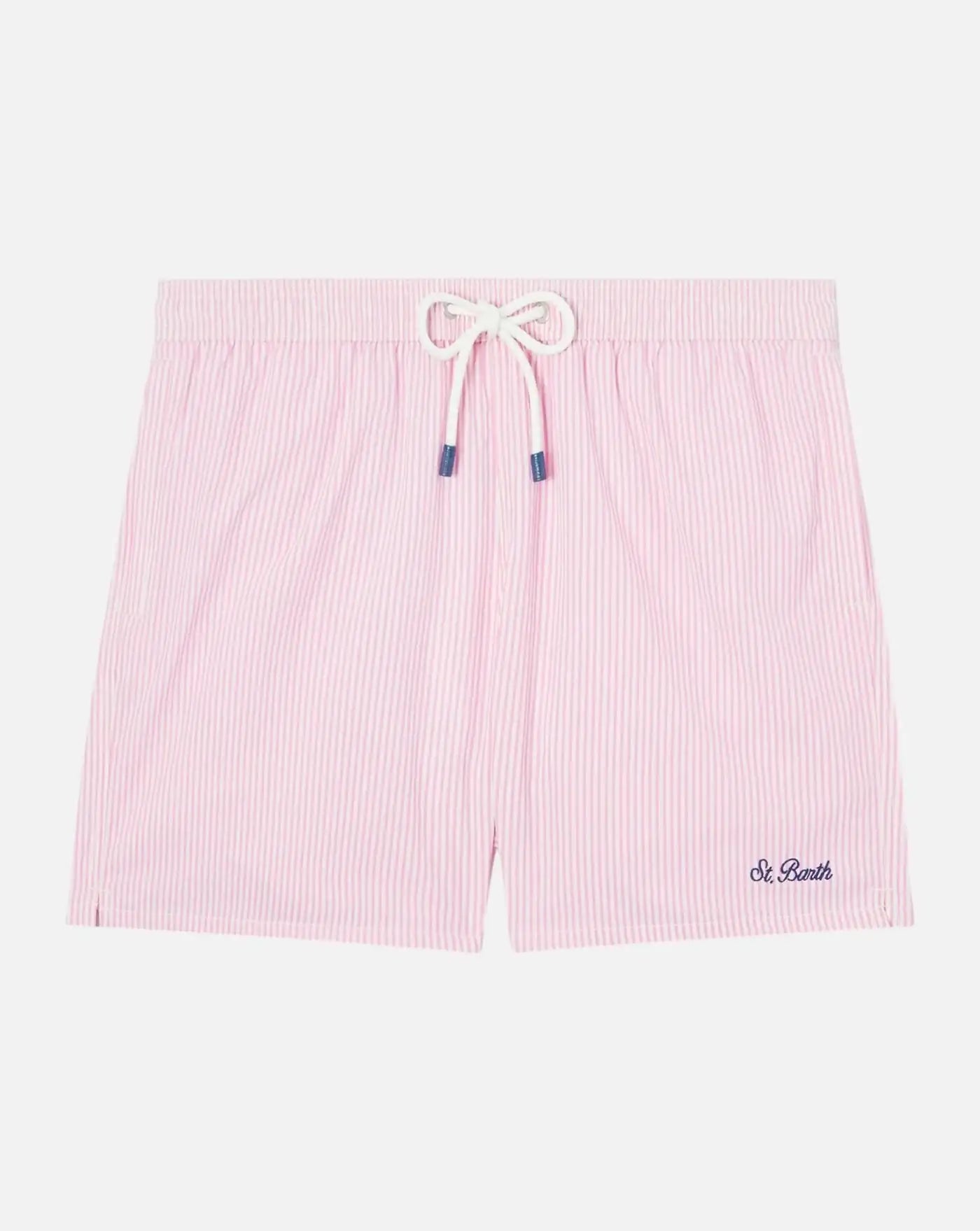 Bañador Mc2 Saint Barth Patmos Seersucker Stripes PATM001 01705L 21 L EMB MC2 SAINT BARTH