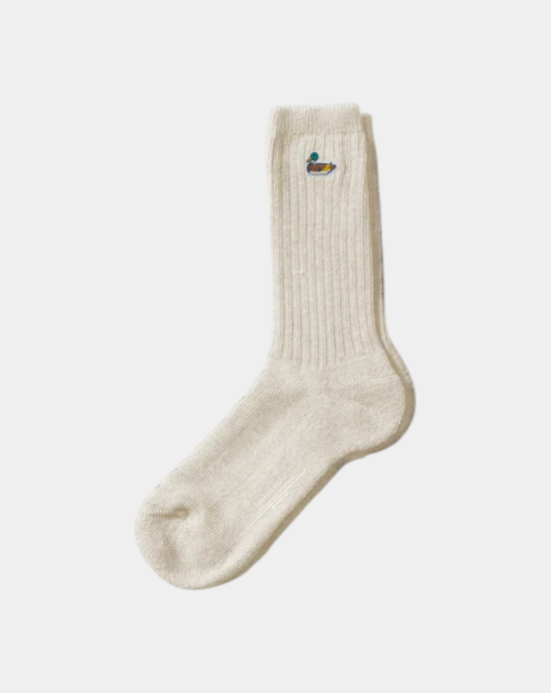 Calcetines Edmmond Duck Socks 3259401010 PLAIN OF WHITE EDMMOND
